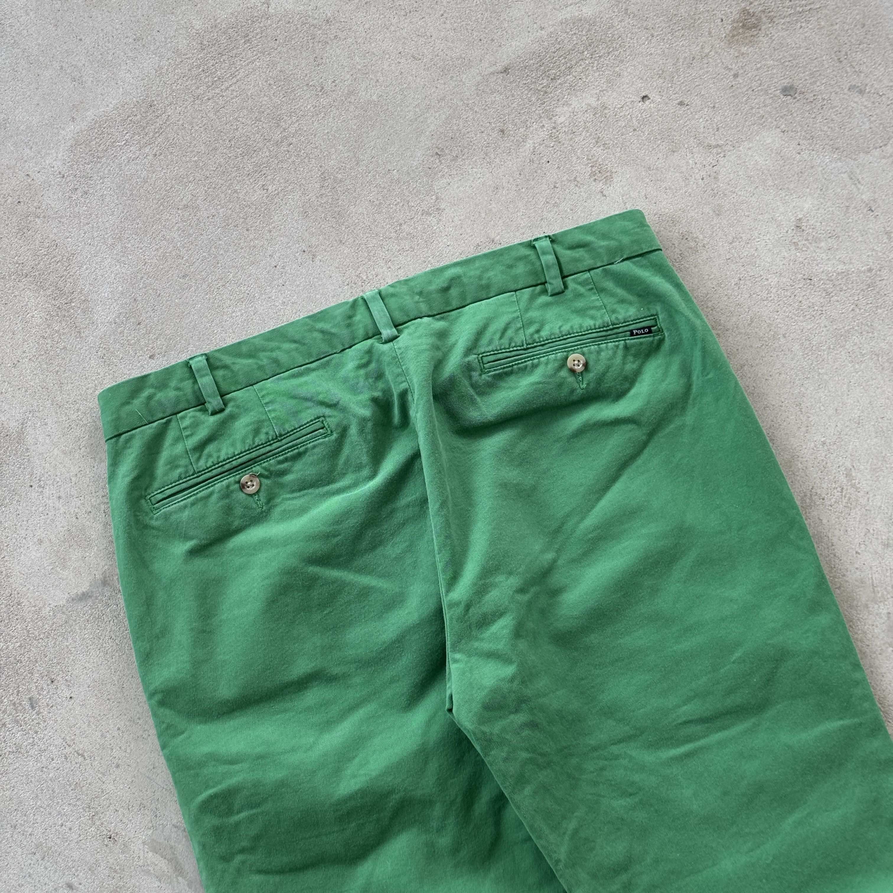 Polo Ralph Lauren Vintage Polo Ralph Lauren Stretch Custom Fit Chinos Pants Size US 33 - 3 Thumbnail