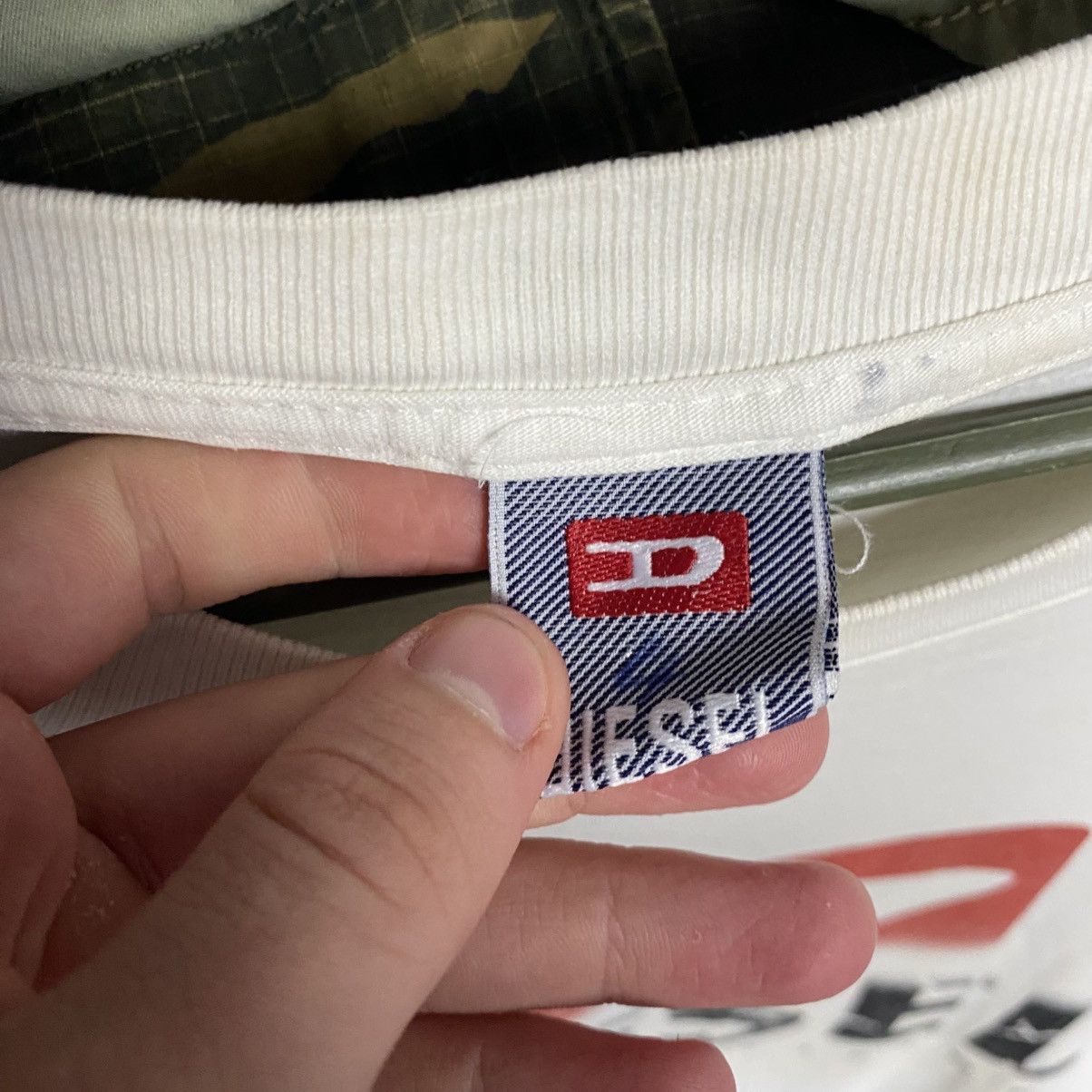 Diesel Vintage Diesel Big Graphic Logo 90’s USA opium y2k tee Size US XXL / EU 58 / 5 - 4 Thumbnail