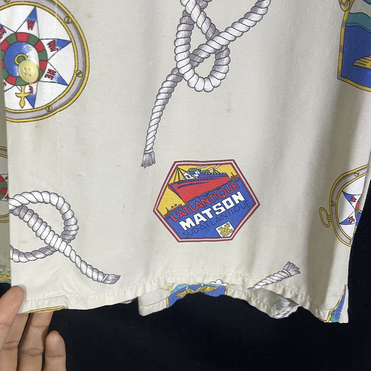 Vintage Rare! Vintage 90s Bonia Nautical Sailing Baroque Shirt Size US M / EU 48-50 / 2 - 6 Thumbnail
