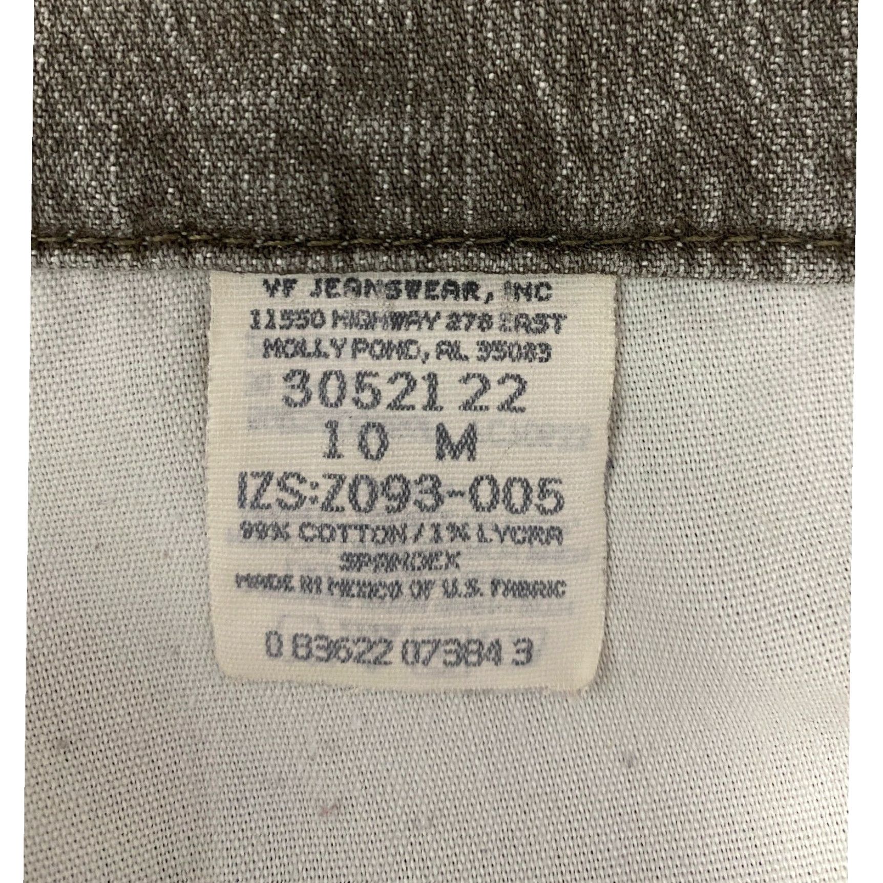 Lee VINTAGE Lee Jeans Straight Stretch Women's 10 Brown High Rise Size 32" / US 10 / IT 46 - 6 Thumbnail