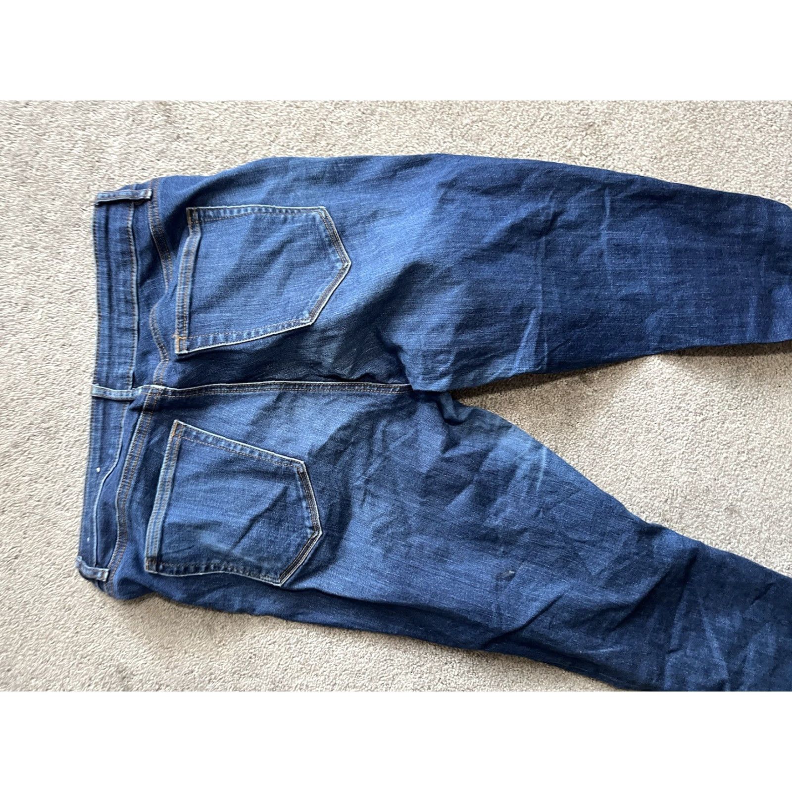 Loft LOFT Jeans Womens 30/10 Blue Curvy Skinny Corduroy Stretch Pockets Size 30" / US 8 / IT 44 - 4 Thumbnail