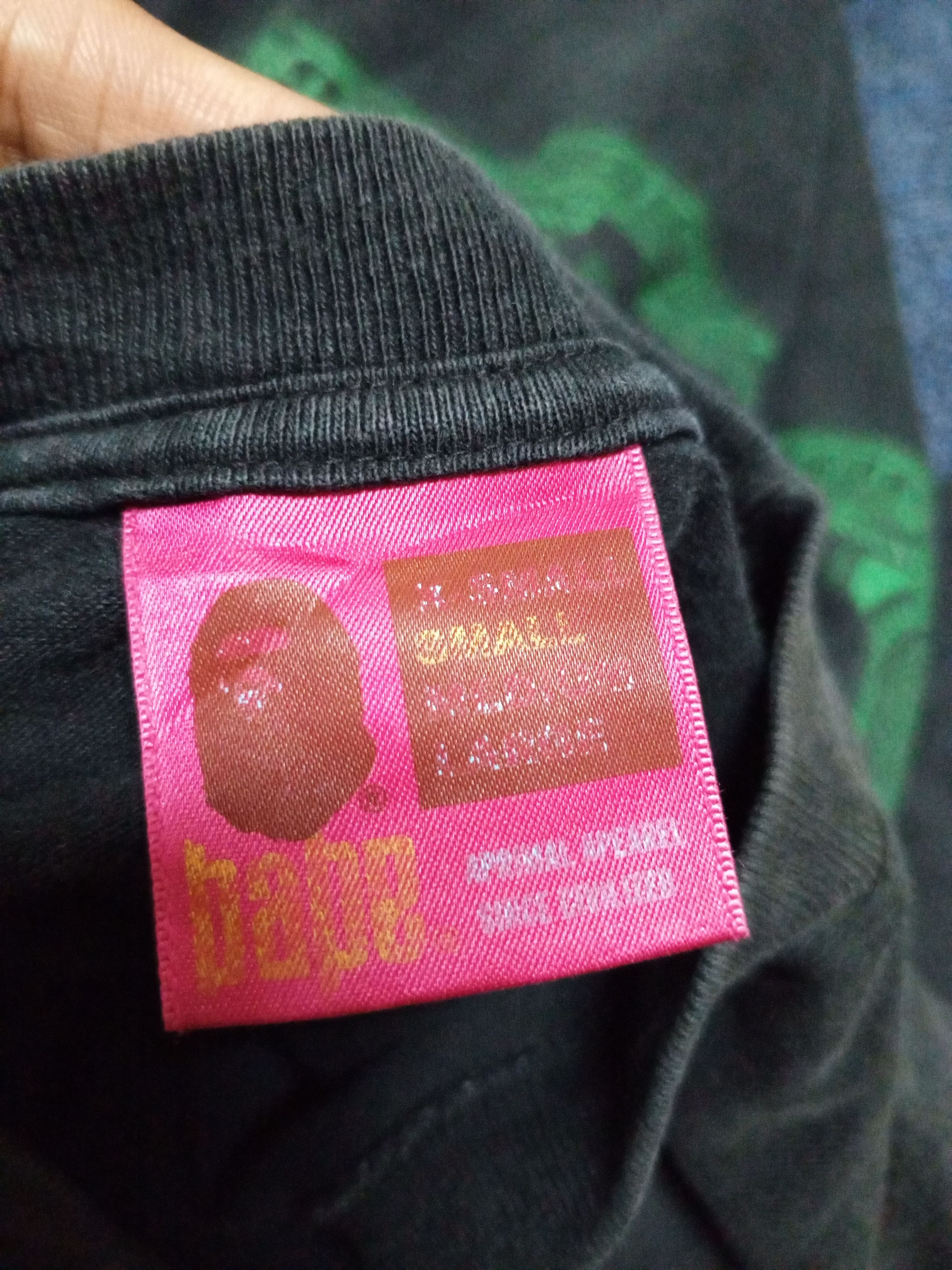 Bape A BATHING APE (APE SHALL NEVER KILL APE Size US S / EU 44-46 / 1 - 12 Thumbnail