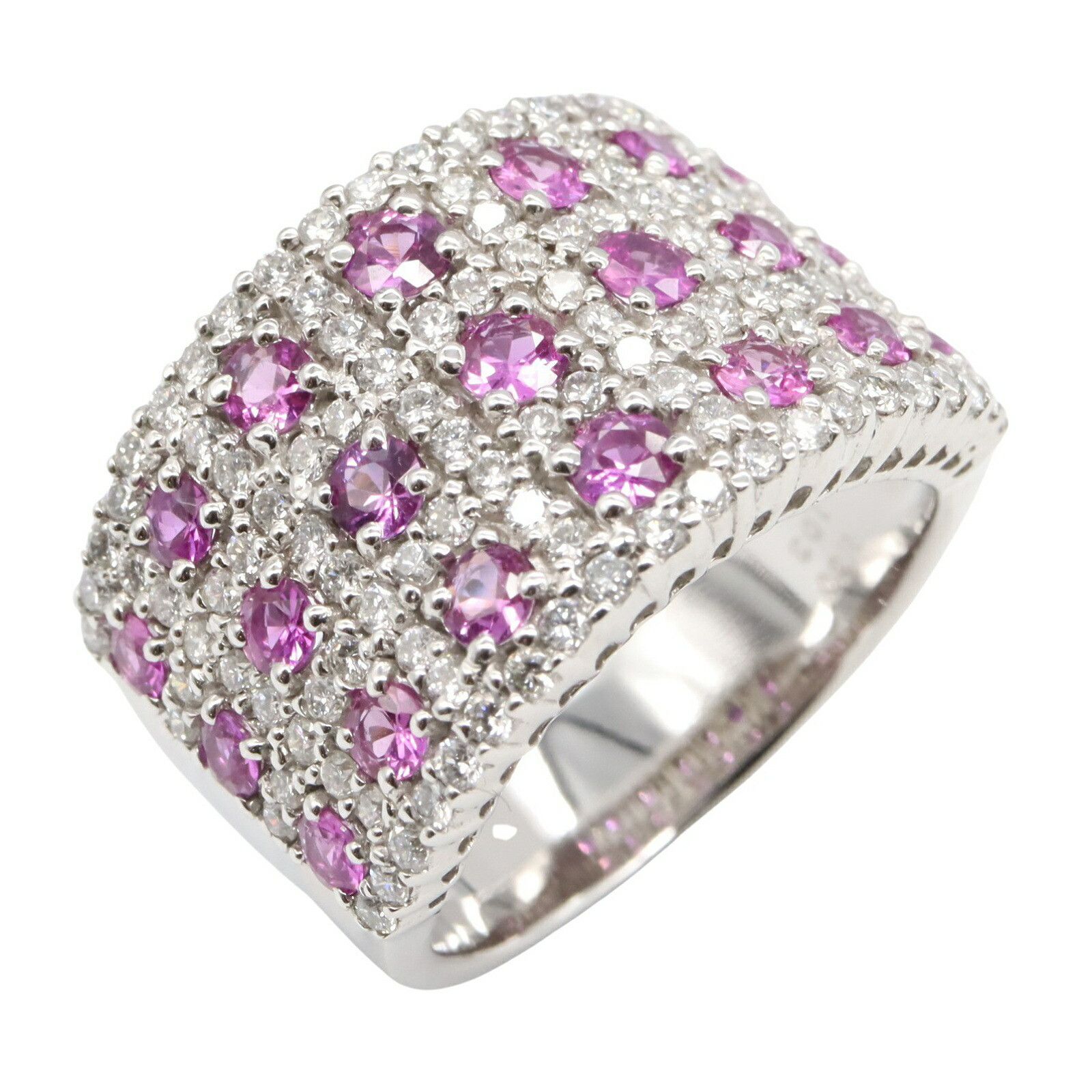 Other LuxUness Sapphire Diamond Au750 Ring Metal Ring Size ONE SIZE - 1 Thumbnail
