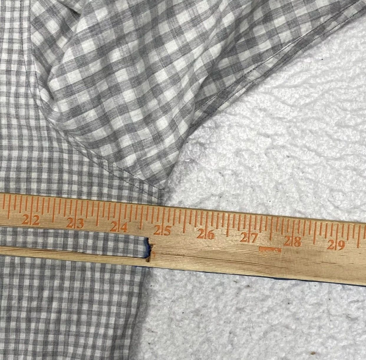 AG Adriano Goldschmied Adriano Goldschmied Shirt Mens XXL Gray Plaid Long Sleeve Size US XXL / EU 58 / 5 - 10 Thumbnail