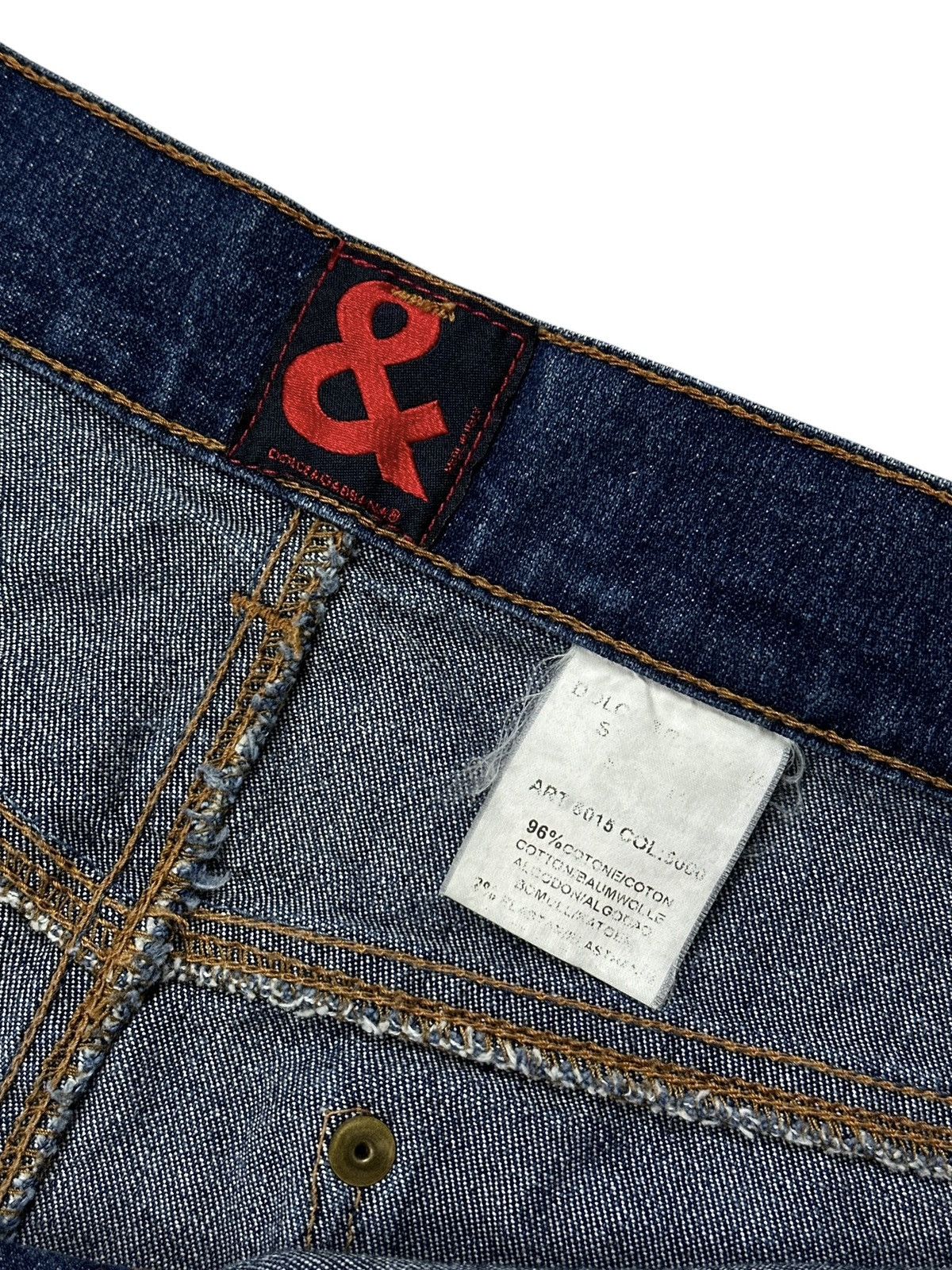 Dolce & Gabbana Vintage Dolce & Gabbana Denim Pencil Midi Skirt Made In IT Size 33" - 7 Thumbnail