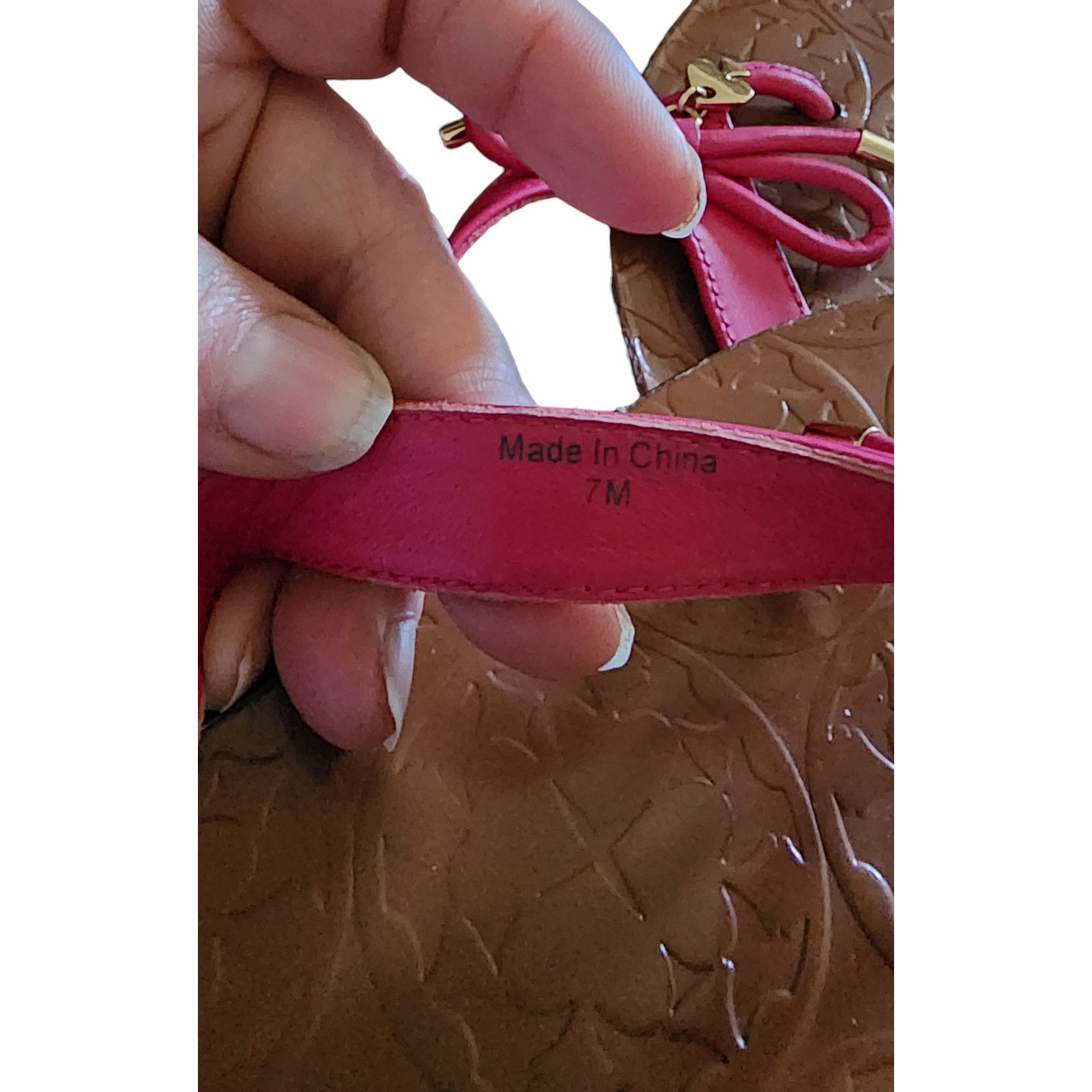 Kate Spade Kate Spade Charles Flip-Flop Women’s 7 Pink Sandals Thongs Size US 7.5 / IT 37.5 - 9 Thumbnail
