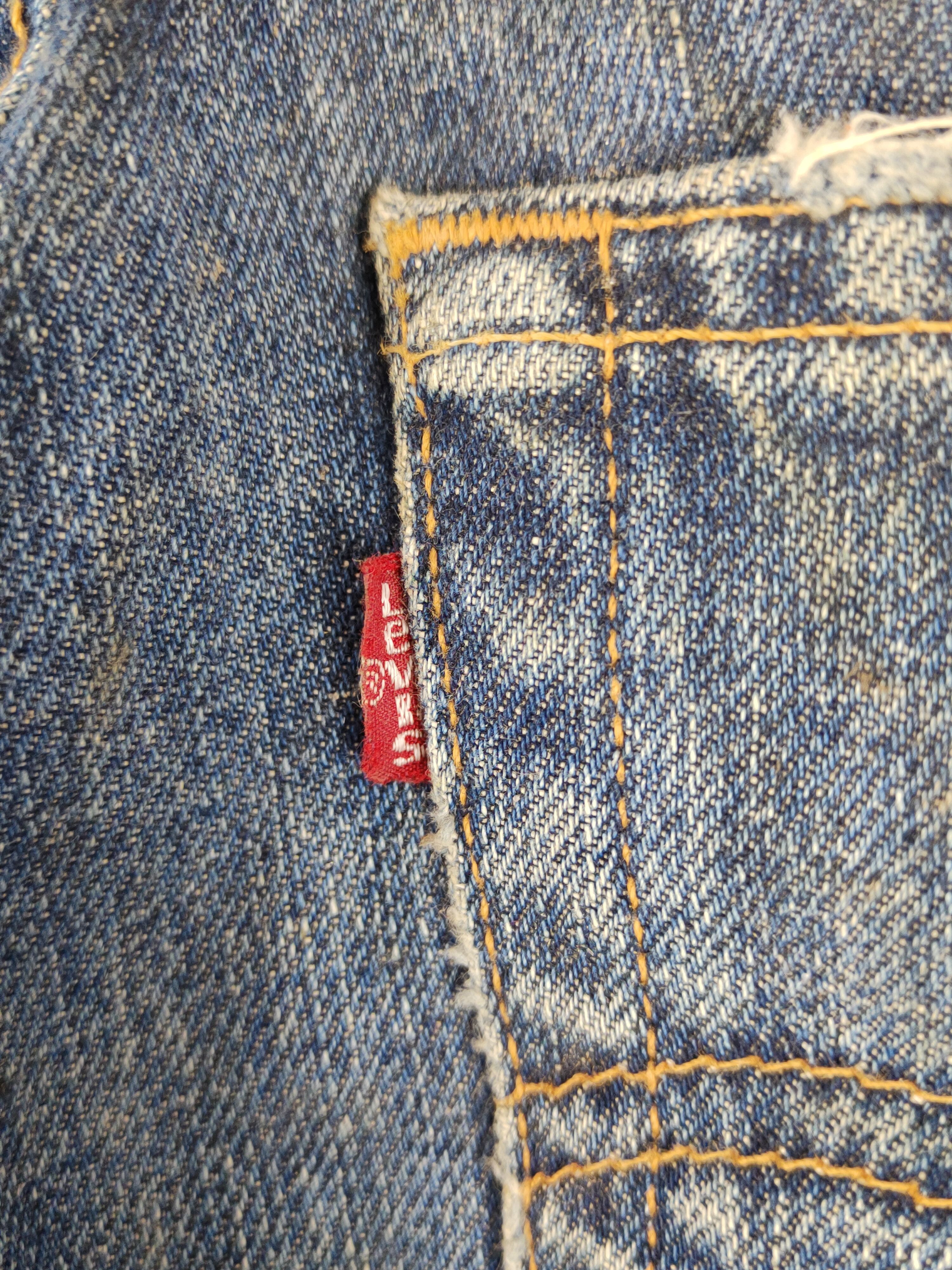 Levi's Levi's Dark Blue Faded Distressed Ripped Jeans #S1836 Size US 28 / EU 44 - 10 Thumbnail