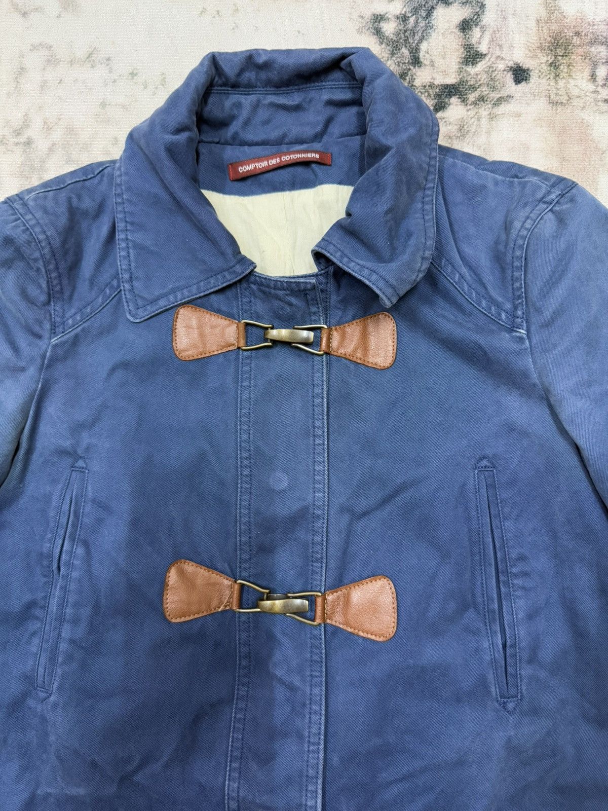 Designer × Japanese Brand Comptoir Des Cotonniers Khakis Coat Jacket Size S / US 4 / IT 40 - 6 Thumbnail