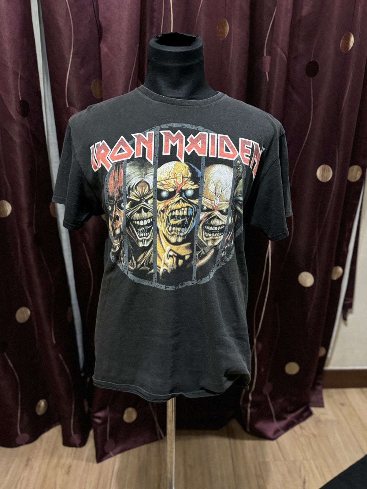 Iron Maiden × Vintage VINTAGE IRON MAIDEN TSHIRT Size US L / EU 52-54 / 3 - 1 Thumbnail