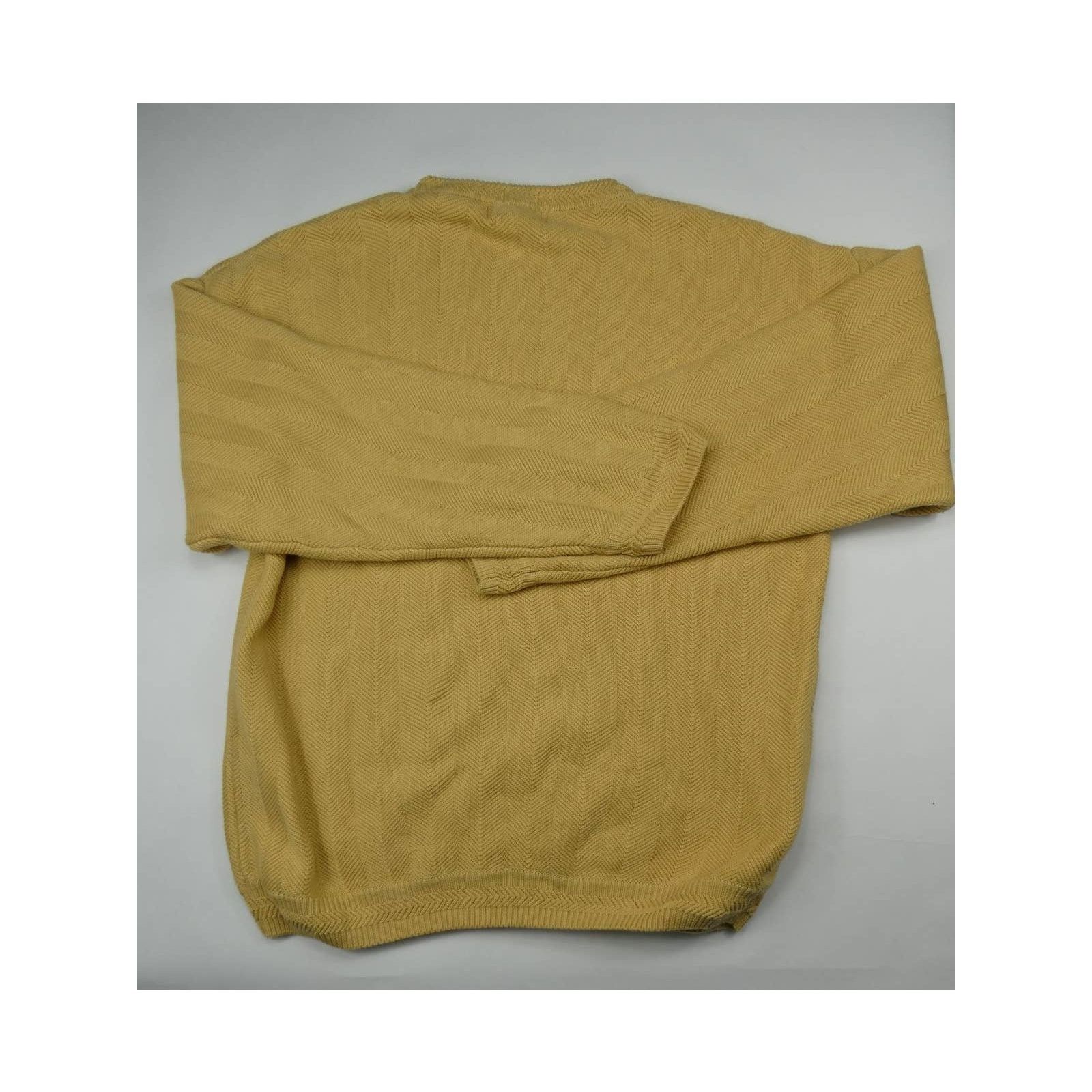 Ralph Lauren vintage Chaps Ralph Lauren hand knit sweater, yellow, XL Size US XL / EU 56 / 4 - 2 Thumbnail