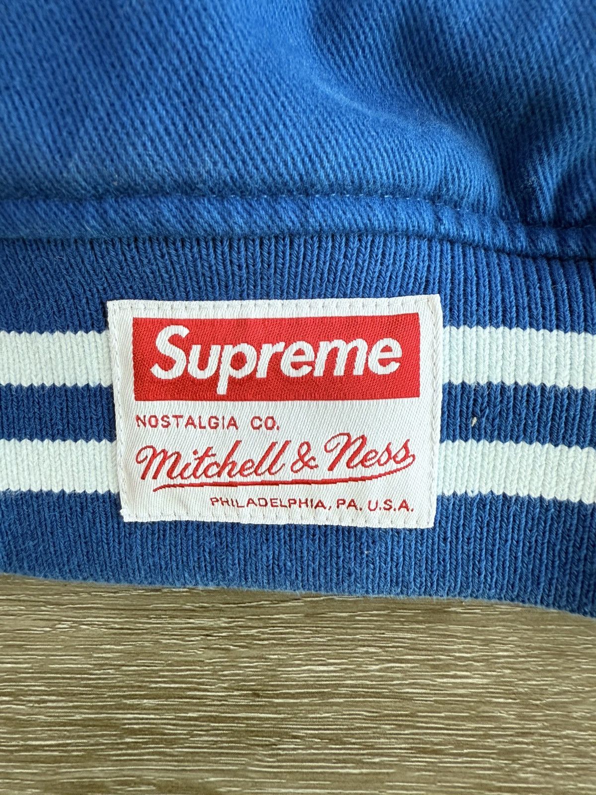 Mitchell & Ness × Supreme Supreme x Mitchell & Ness “Doughboy” Twill Varsity Jacket Size US L / EU 52-54 / 3 - 8 Thumbnail