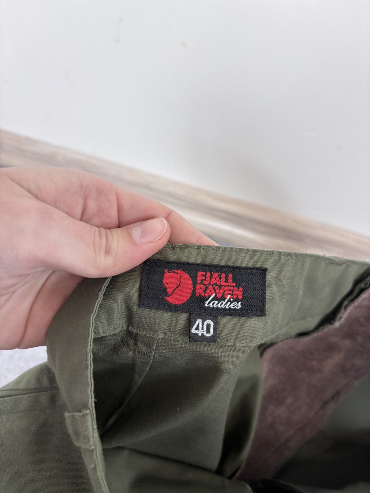 Fjallraven Fjallraven Ladies Women’s Dark Green Hunting Pants Trousers Size 30" / US 8 / IT 44 - 12 Thumbnail