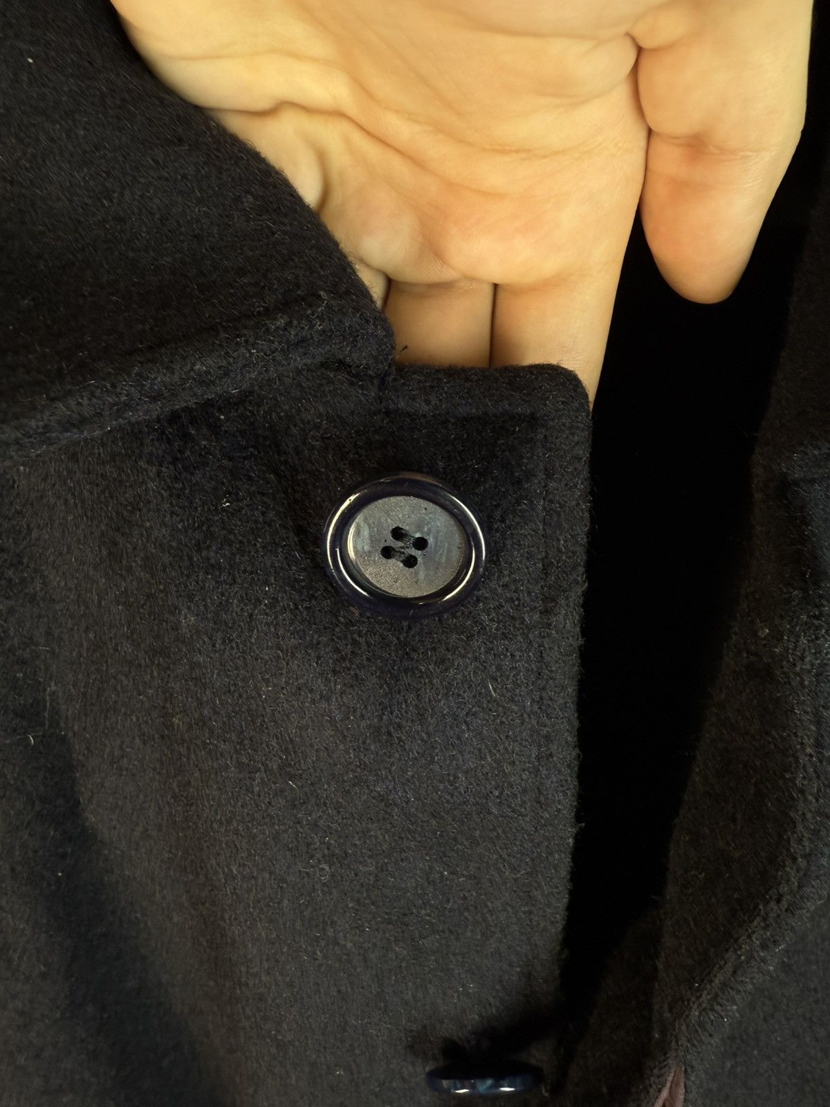 Yves Saint Laurent 90’s Wool YSL Coat Long France Size US M / EU 48-50 / 2 - 13 Thumbnail