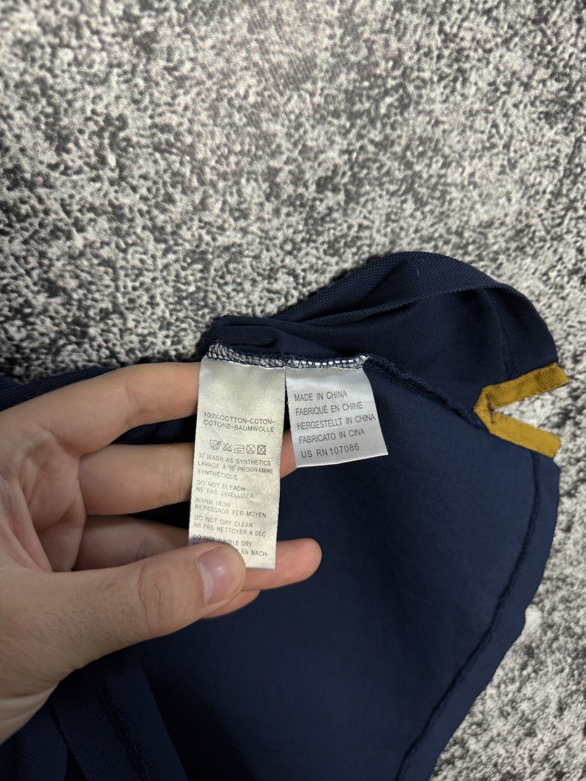Paul Smith Men’s Paul Smith Long Sleeve Polo Shirt Cotton Casual Size M Size US M / EU 48-50 / 2 - 9 Thumbnail