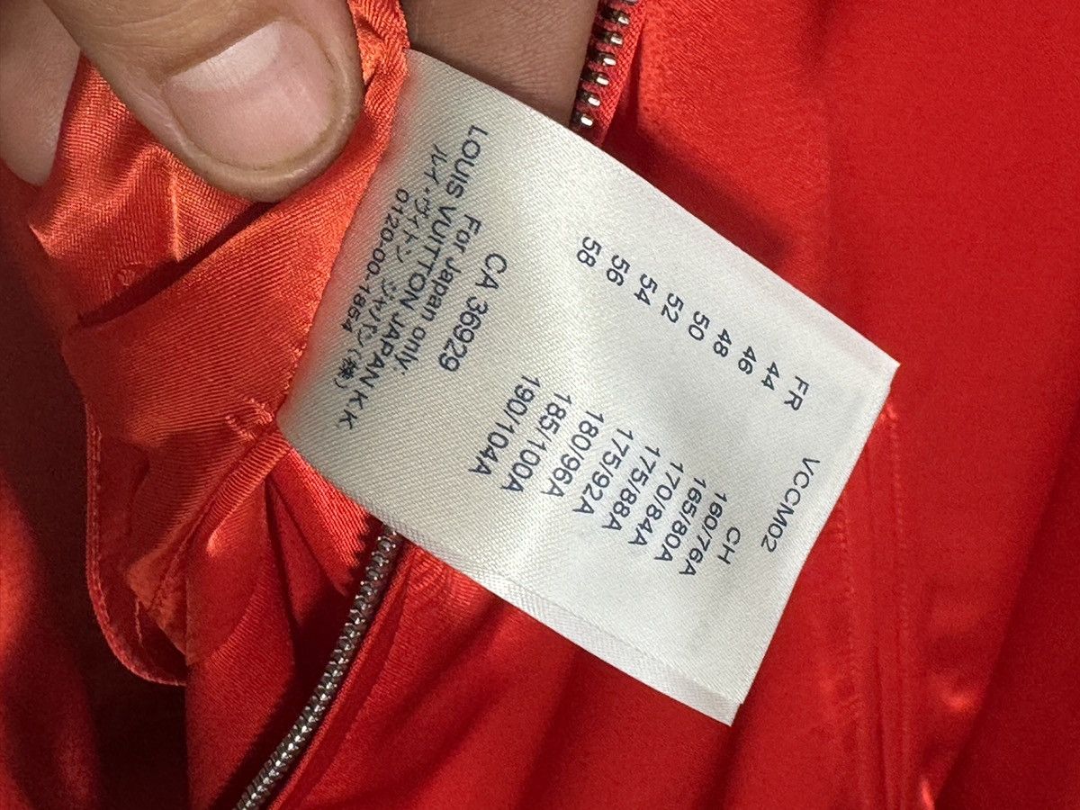 Louis Vuitton Louis Vuitton Red & White Embroidered Souvenir Jacket Size US L / EU 52-54 / 3 - 7 Thumbnail
