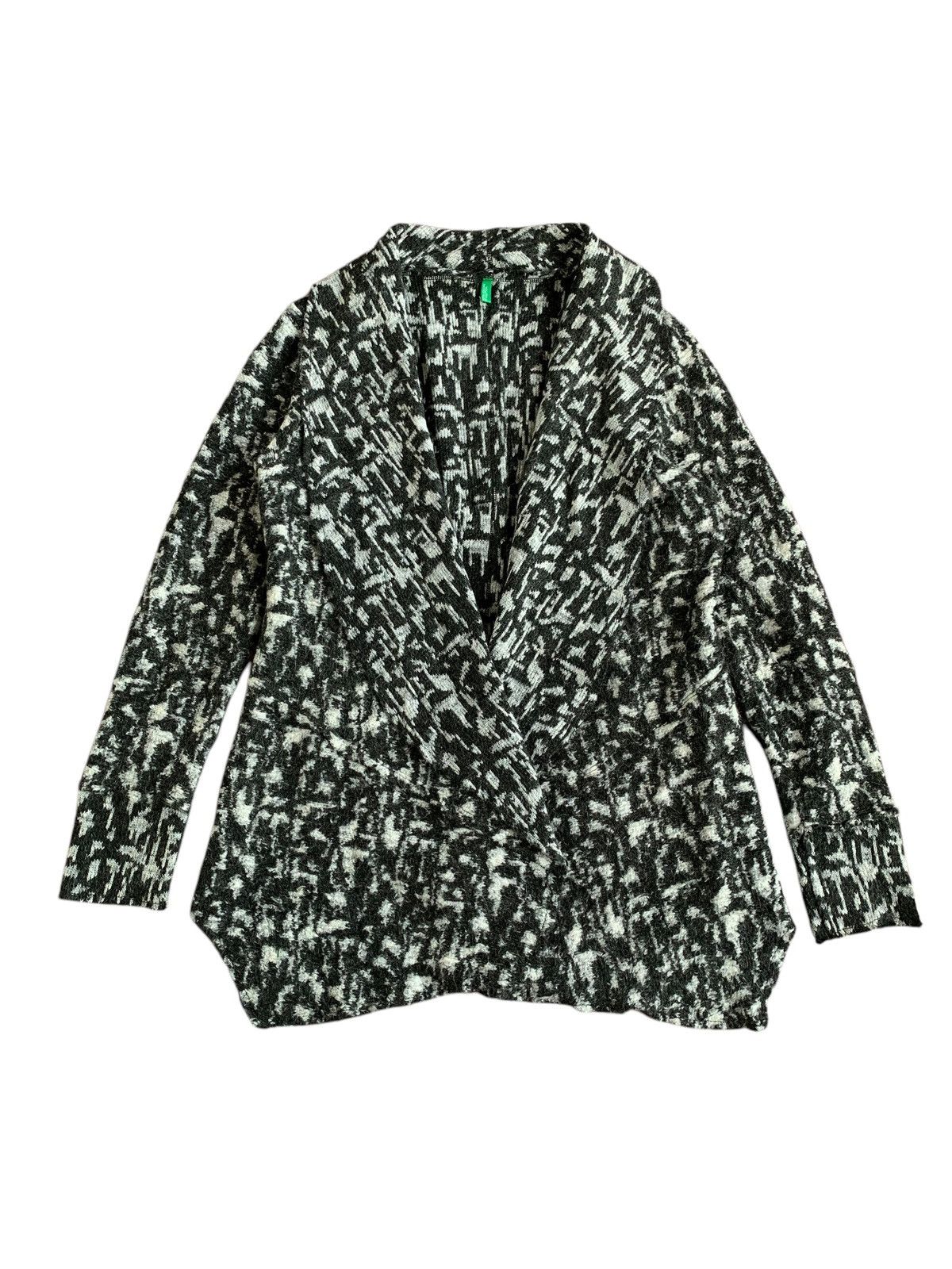 Designer × United Colors Of Benetton Rare handknit united colors of benetton Size L / US 10 / IT 46 - 1 Thumbnail