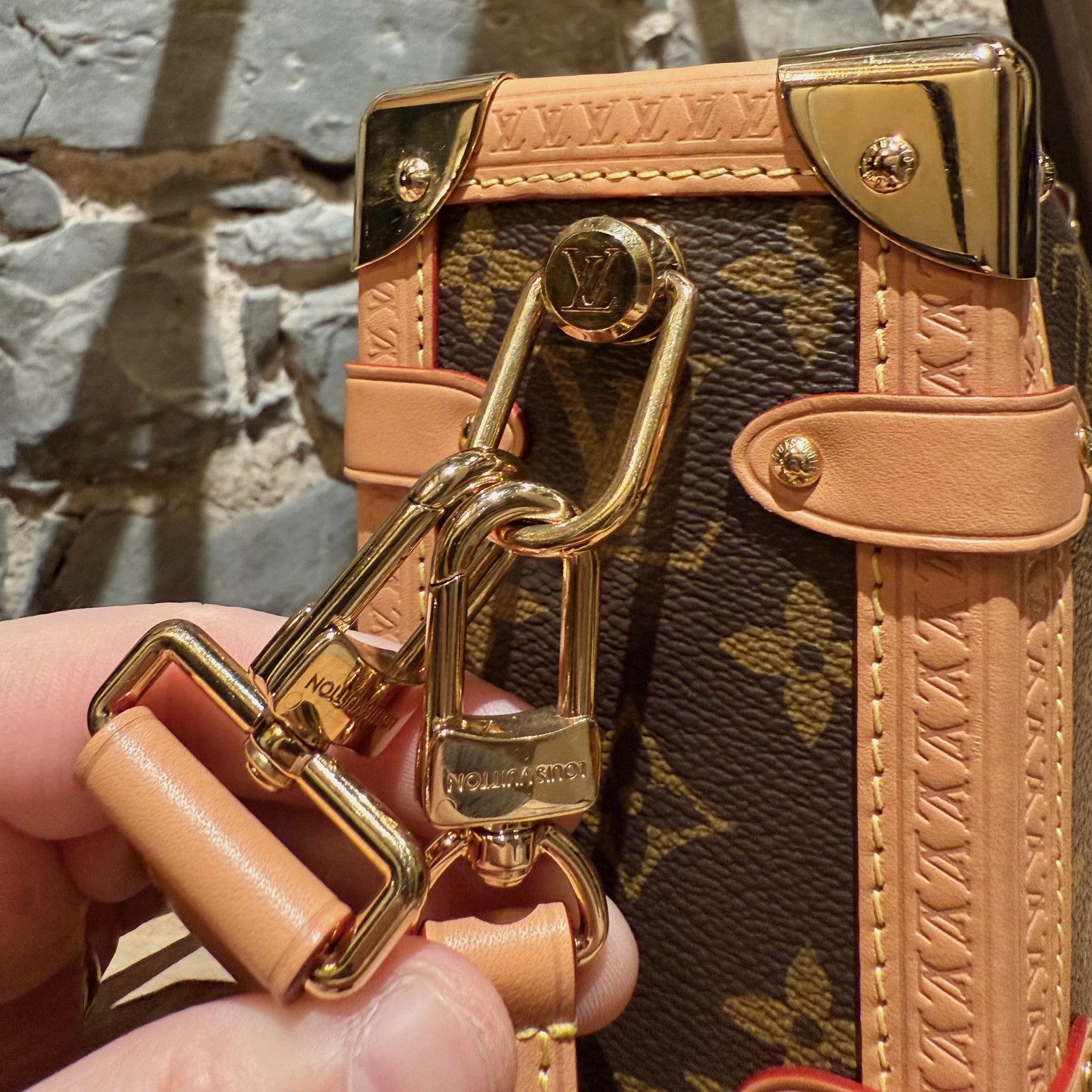 Louis Vuitton Louis Vuitton Monogram Side Trunk MM Two Way Bag Size ONE SIZE - 7 Thumbnail