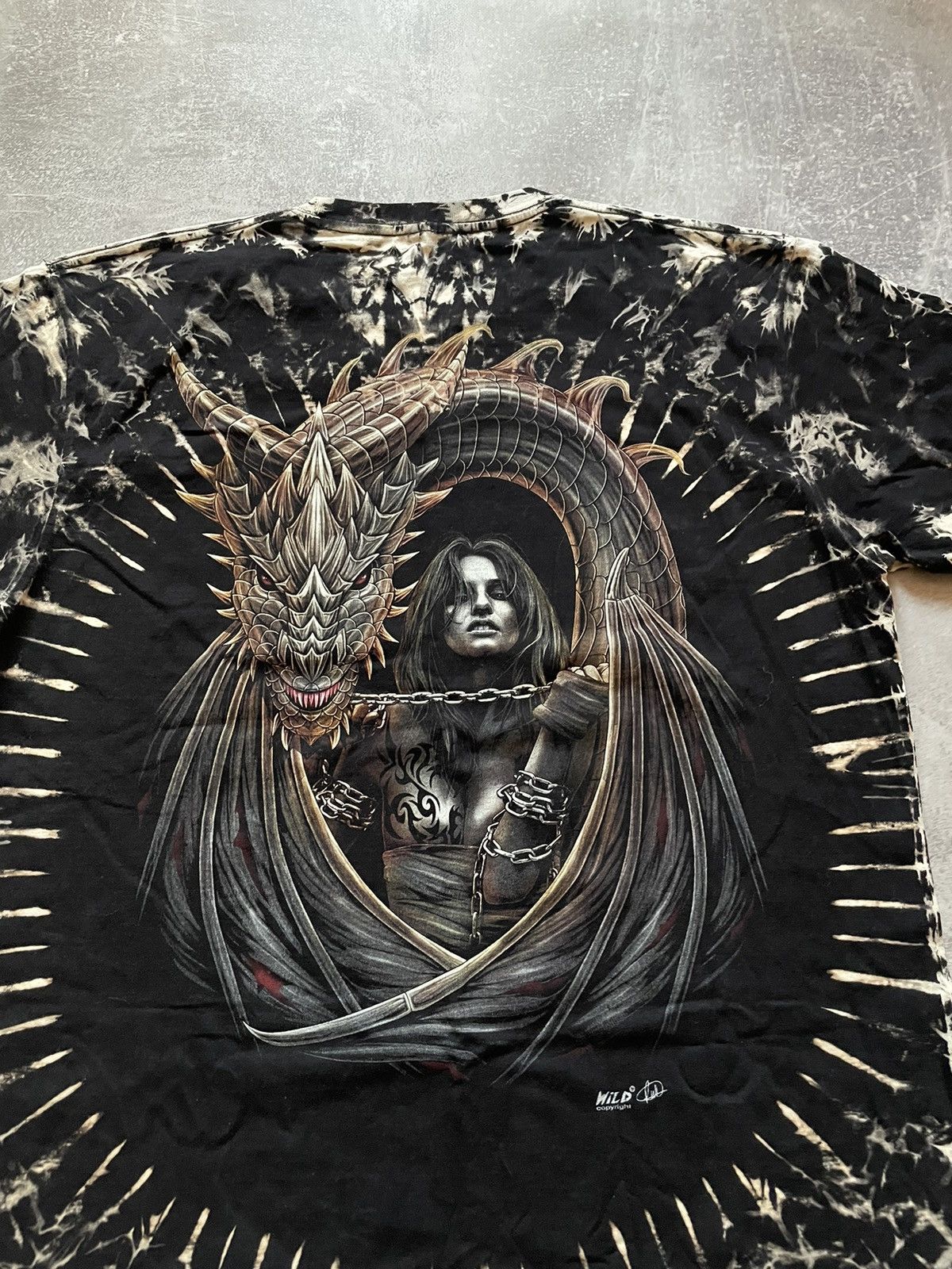 Affliction Affliction Style Dragon 🐉 T-Shirt Avant Garde Size US XL / EU 56 / 4 - 8 Thumbnail
