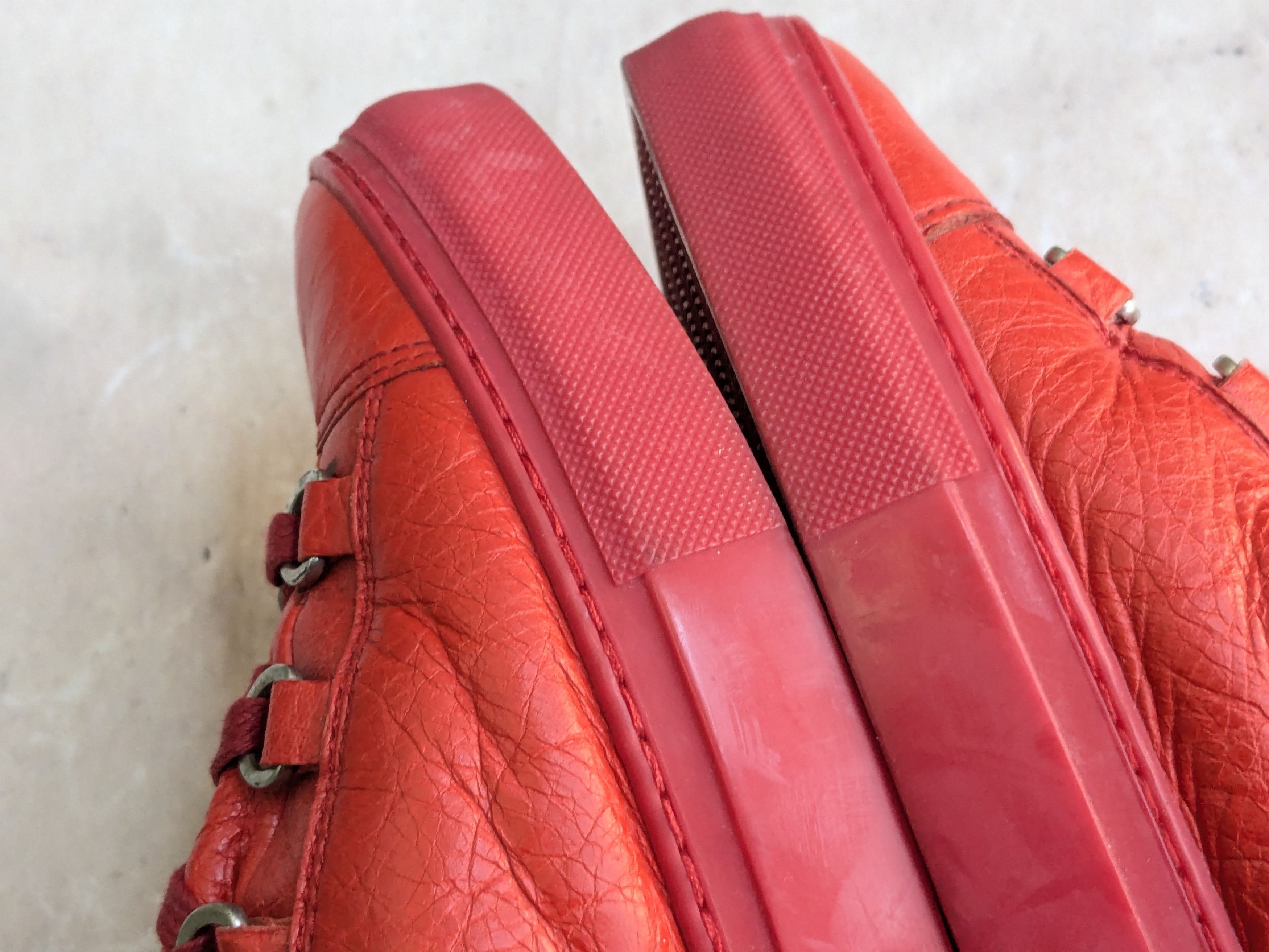 Balenciaga Balenciaga Arena Red 11 High Tops Leather Size US 11 / EU 44 - 6 Thumbnail