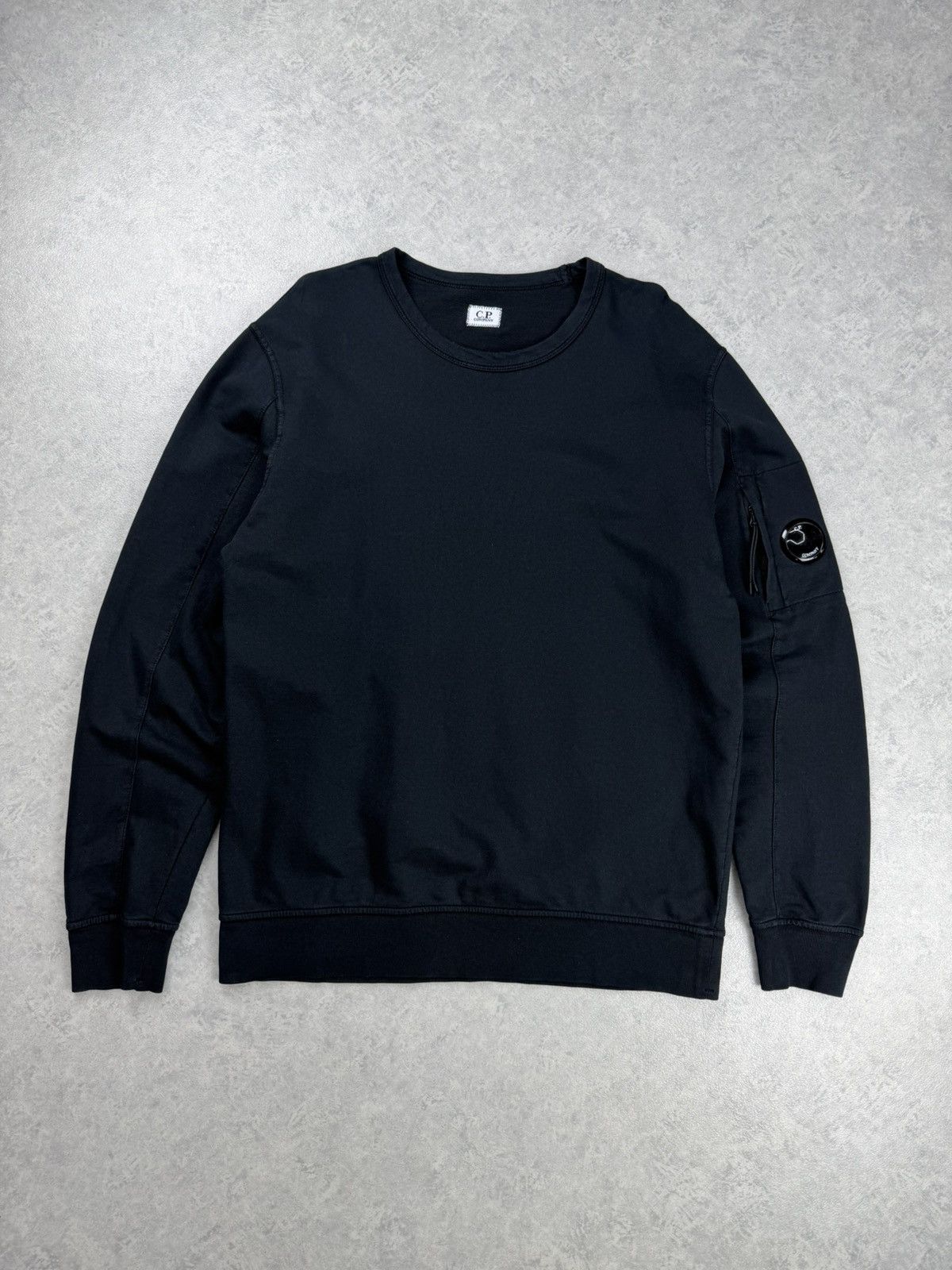 C.P. Company C.P. Company Crewneck Sweatshirt Black Size L Size US L / EU 52-54 / 3 - 1 Thumbnail