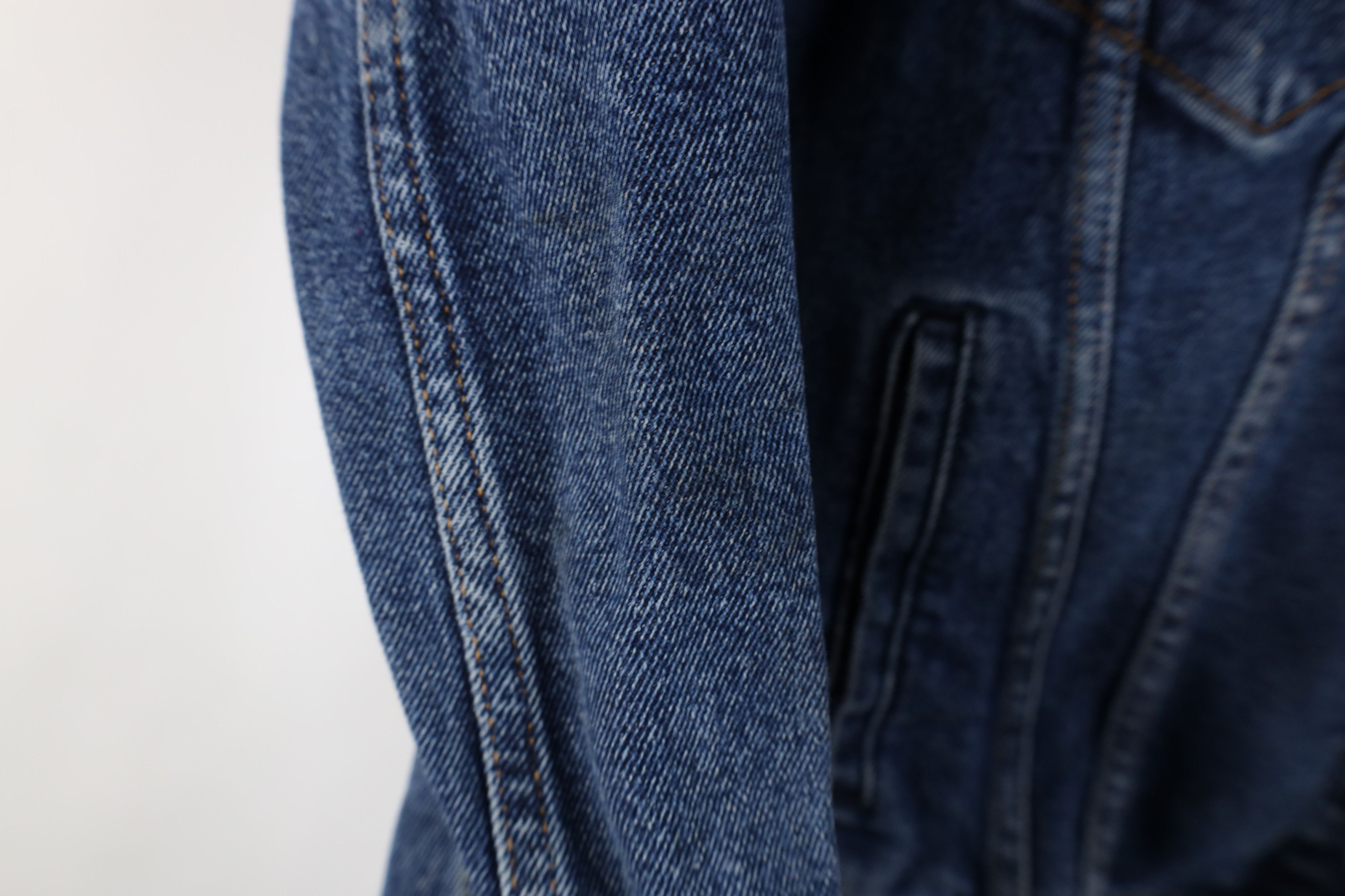 Levi's Vintage Y2K Levis Stretch Denim Jean Trucker Jacket Blue Size US S / EU 44-46 / 1 - 7 Thumbnail
