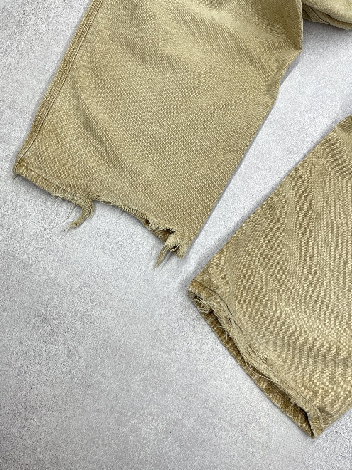 Carhartt Vintage Carhartt B11 BRN Carpenter Pants Distressed Workwear Size US 38 / EU 54 - 12 Thumbnail