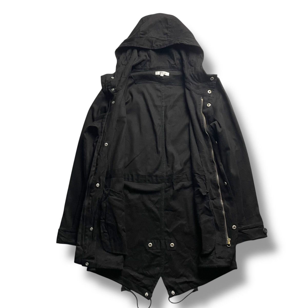 14th Addiction 🇯🇵 NYLAUS BUTTON UP FULL ZIP PARKA JACKET Size US M / EU 48-50 / 2 - 4 Thumbnail