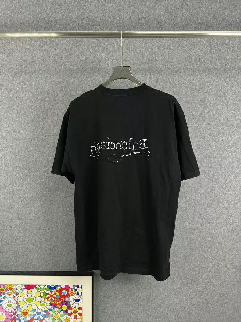 Balenciaga Balenciaga Graffiti Coke Wave Print Short Sleeve Size US S / EU 44-46 / 1 - 3 Thumbnail