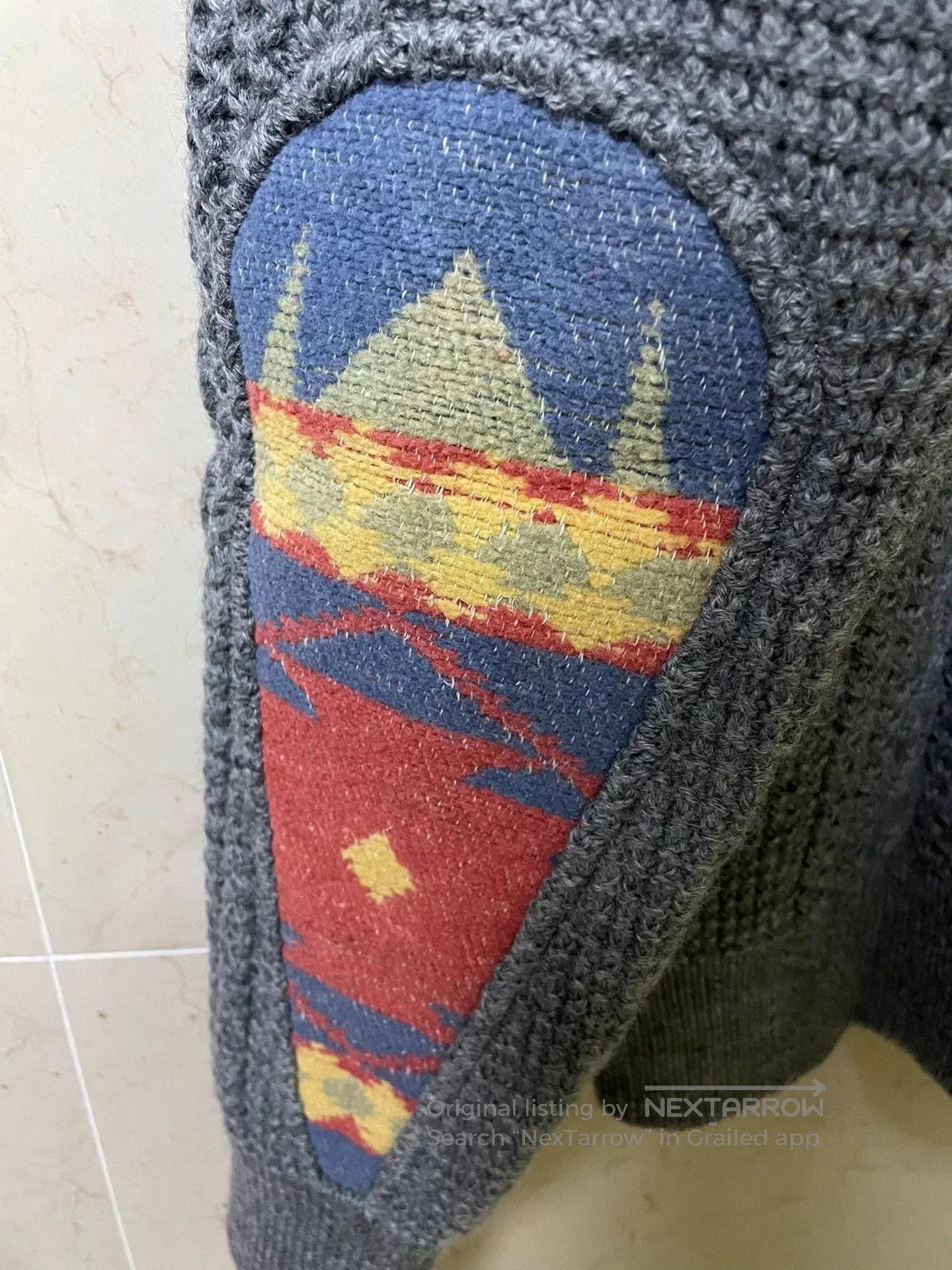 Visvim visvim fisherman cable knit sweater grey. Size US M / EU 48-50 / 2 - 3 Thumbnail