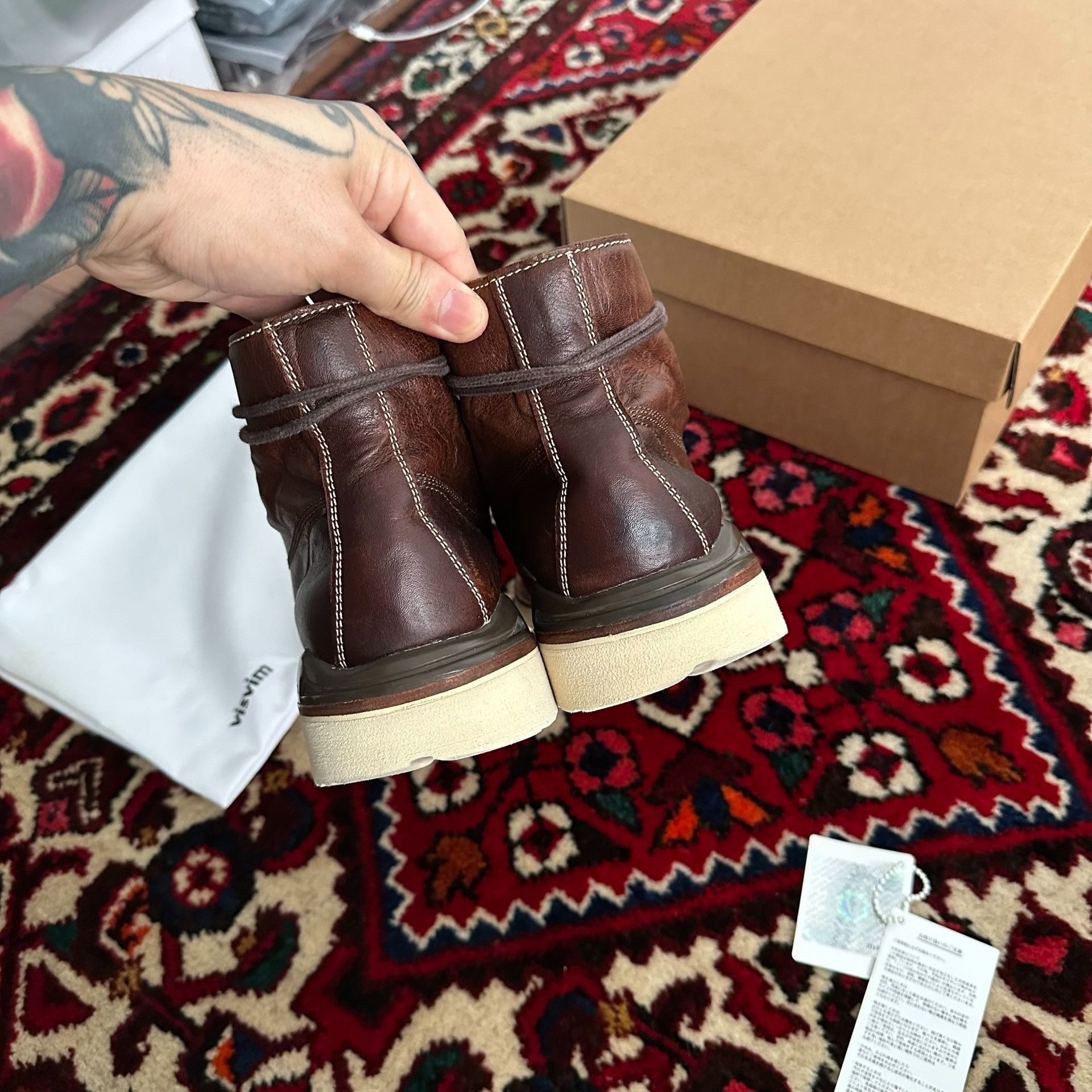 Visvim visvim VIRGIL BOOTS KNGR FOLK Size US 9 / EU 42 - 8 Thumbnail