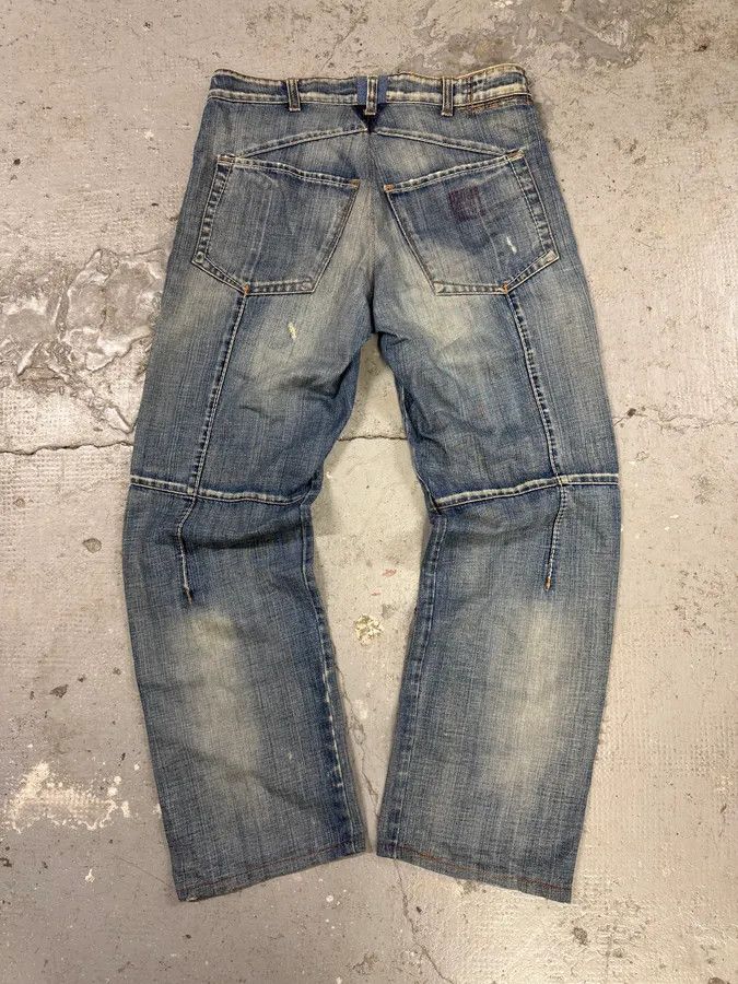 2000s Marithe + Francois Girbaud Blue Faded Jeans