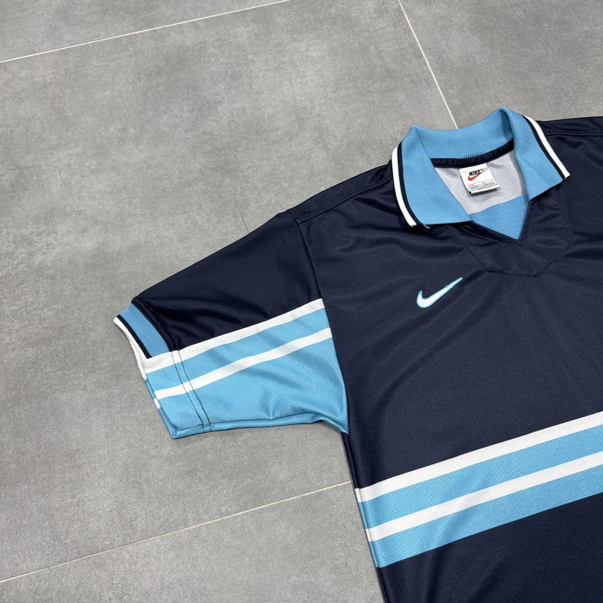 Nike × Vintage Vintage Nike Polo Shirt Young Size XL (164-176) Size US XS / EU 42 / 0 - 4 Thumbnail