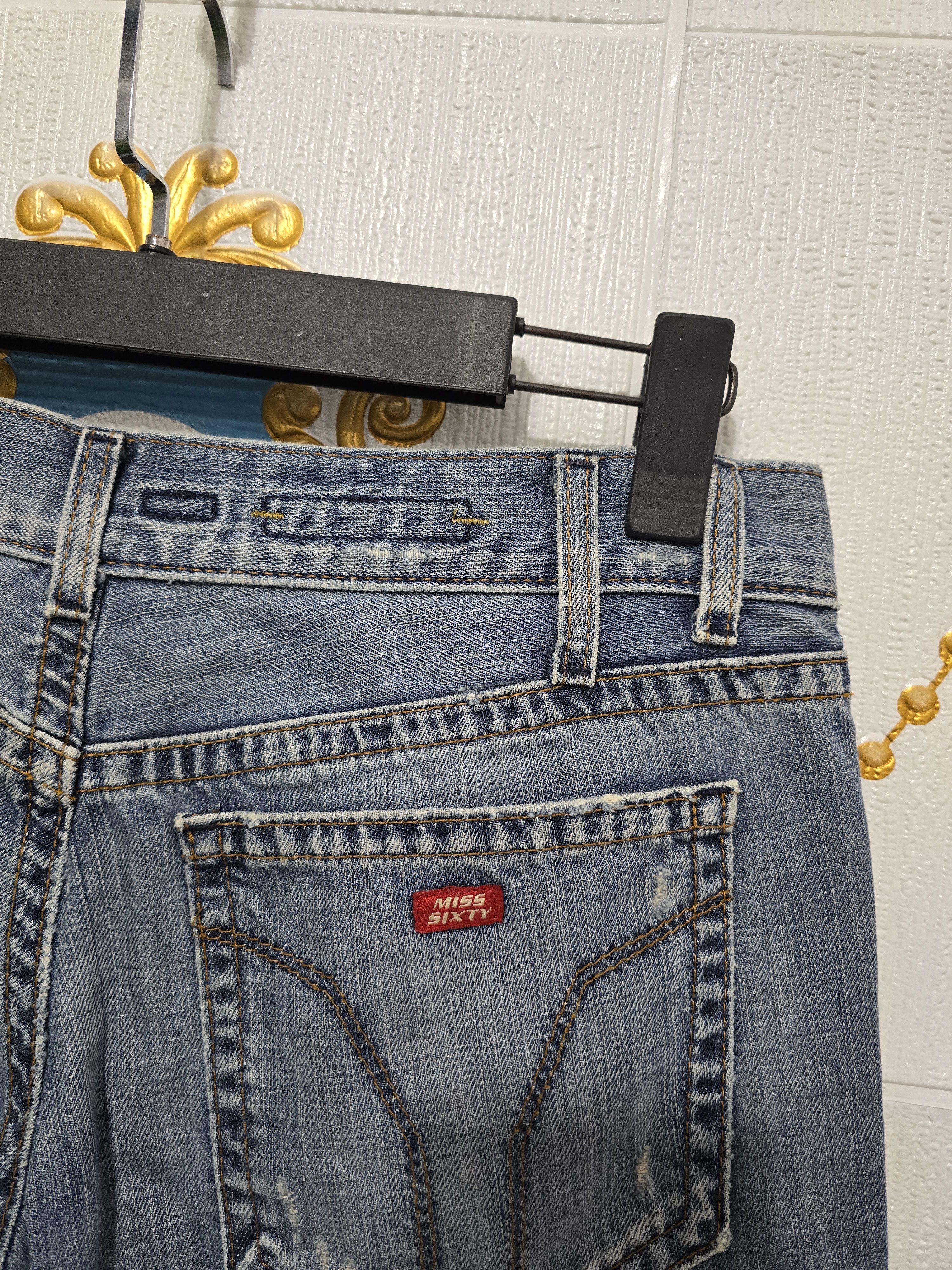 Miss Sixty × Vintage Miss Sixty Jeans Denim women w30 EXCELLENT CONDITION Size 30" / US 8 / IT 44 - 7 Thumbnail