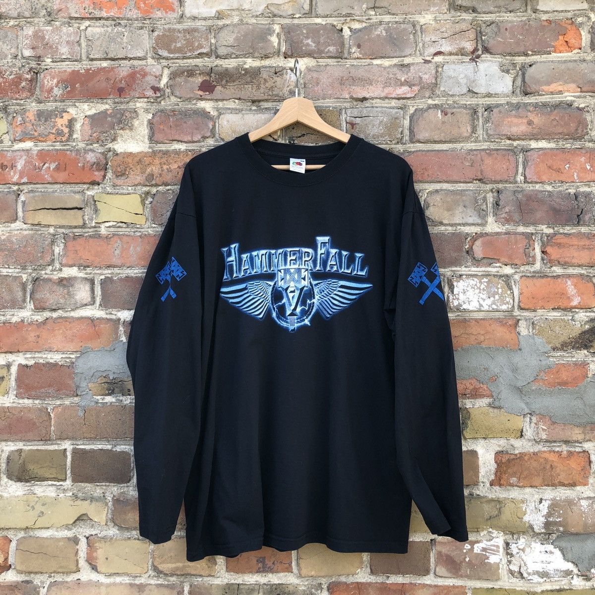 Band Tees Hammerfall T-Shirt Rock Metal Tour Merch The Thunder Five XL Size US XL / EU 56 / 4 - 1 Thumbnail