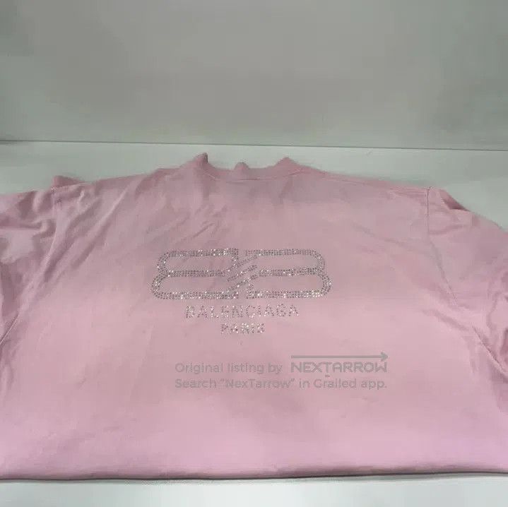 Balenciaga Balenciaga Pink Short Sleeve T. Size US XS / EU 42 / 0 - 7 Thumbnail