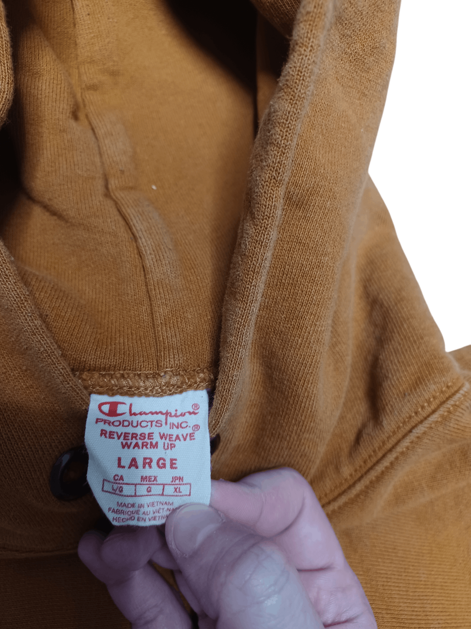 Champion CHAMPION REVERSE WEAVE VINTAGE BIGLOGO EMBROIDERED HOODIE Size US L / EU 52-54 / 3 - 5 Thumbnail