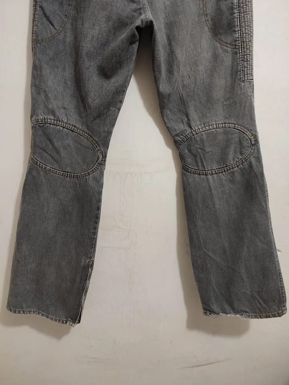 FCUK FCUK Biker Motorcycle Design Jeans Size US 29 - 12 Thumbnail