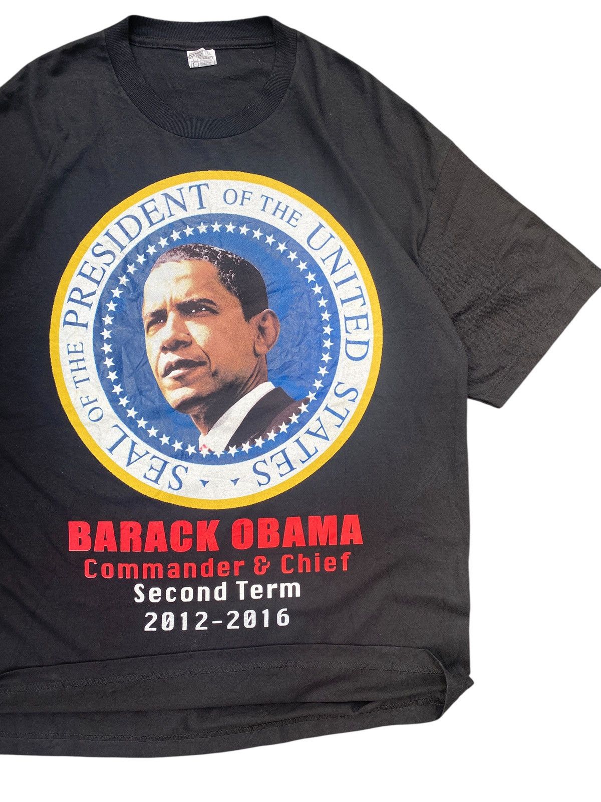 Vintage Vintage Barack Obama President Seal Tee Shirt XL USA Size US XL / EU 56 / 4 - 2 Thumbnail