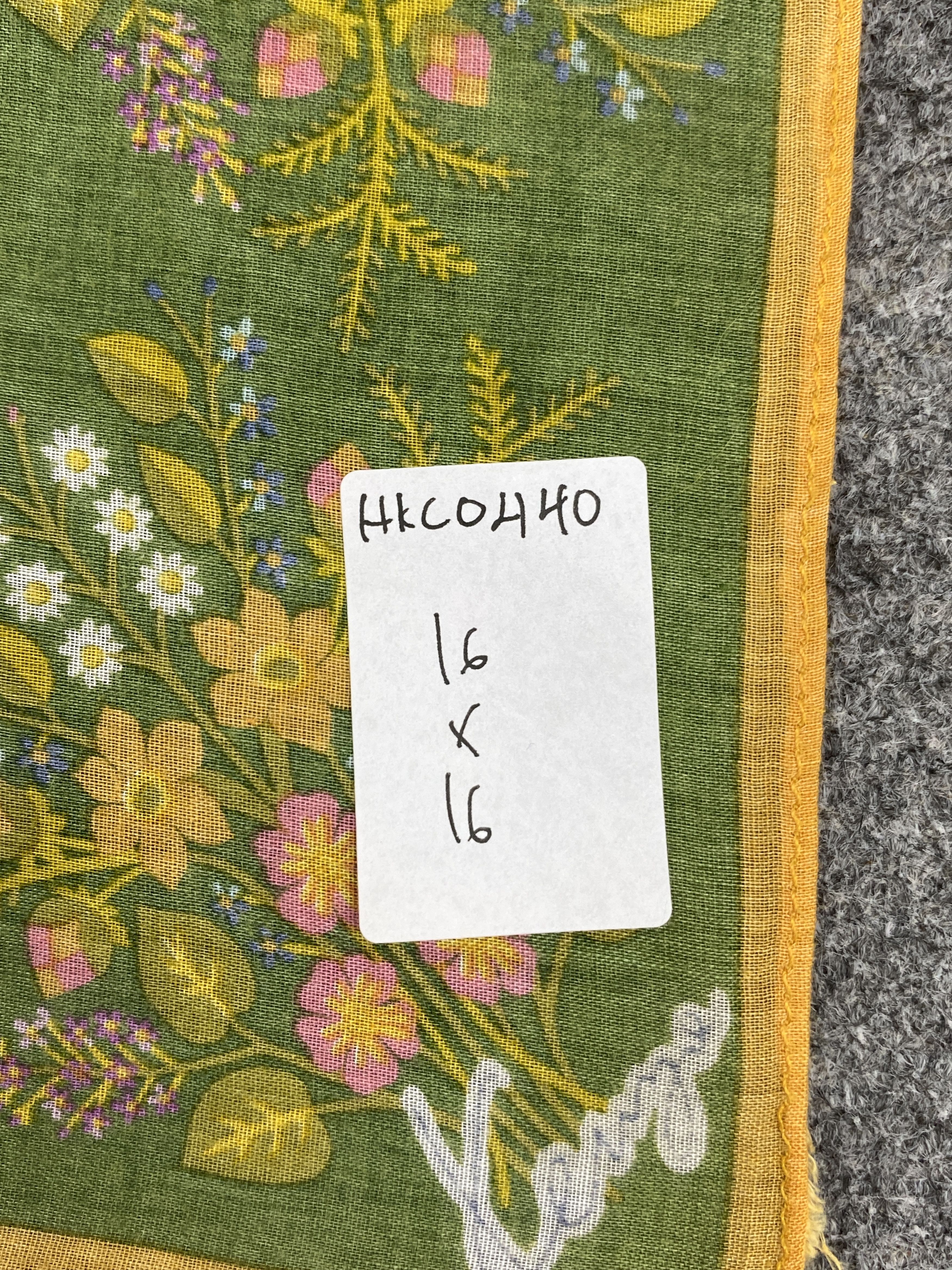 Kenzo Kenzo Handkerchief / Bandana / Neckerchief HKC0440 Size ONE SIZE - 7 Thumbnail