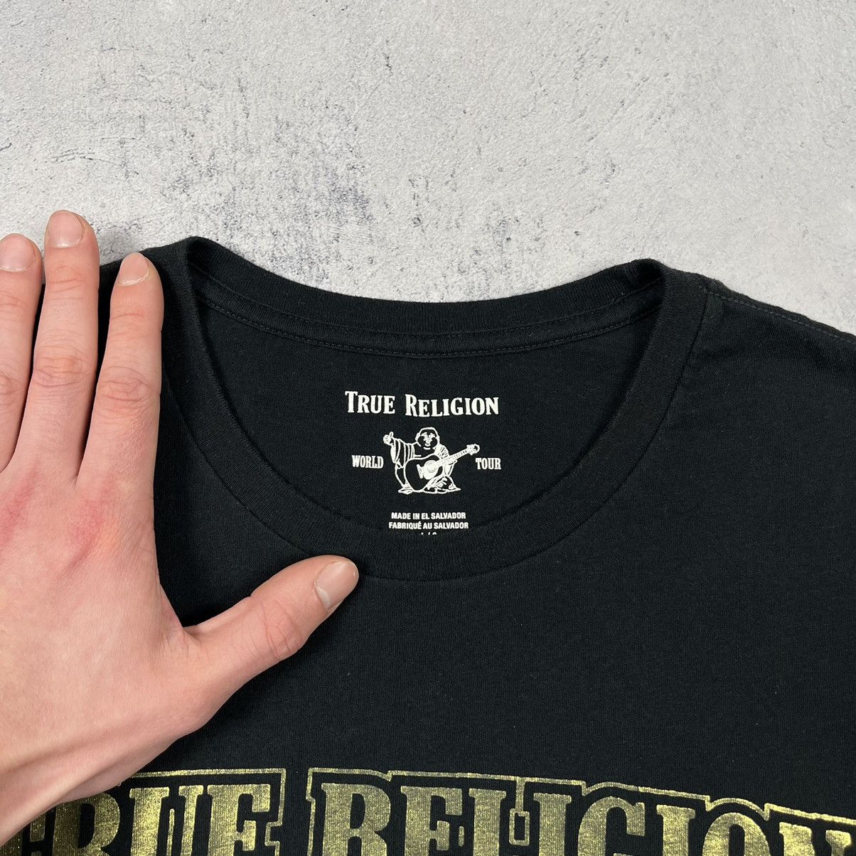 True Religion Vintage True Religion y2k big logo gold buddha tee 90’s Size US L / EU 52-54 / 3 - 5 Thumbnail