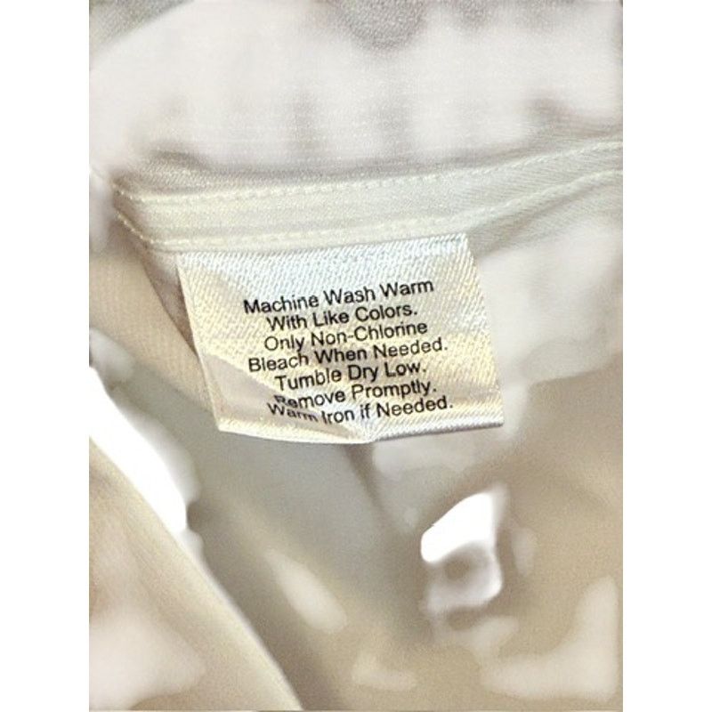 Kenneth Cole Awearness Kenneth Cole Men's Cream White Shirt 17.5 32/33 Size US L / EU 52-54 / 3 - 3 Thumbnail