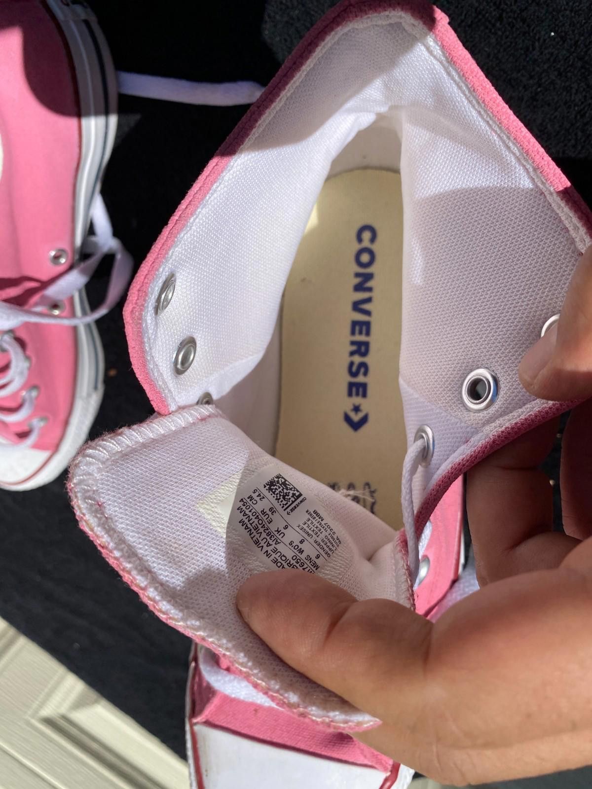 Converse Womens Converse Chuck Taylor All Star High Tops Sz. 8 (S629) Size US 8 / IT 38 - 6 Thumbnail