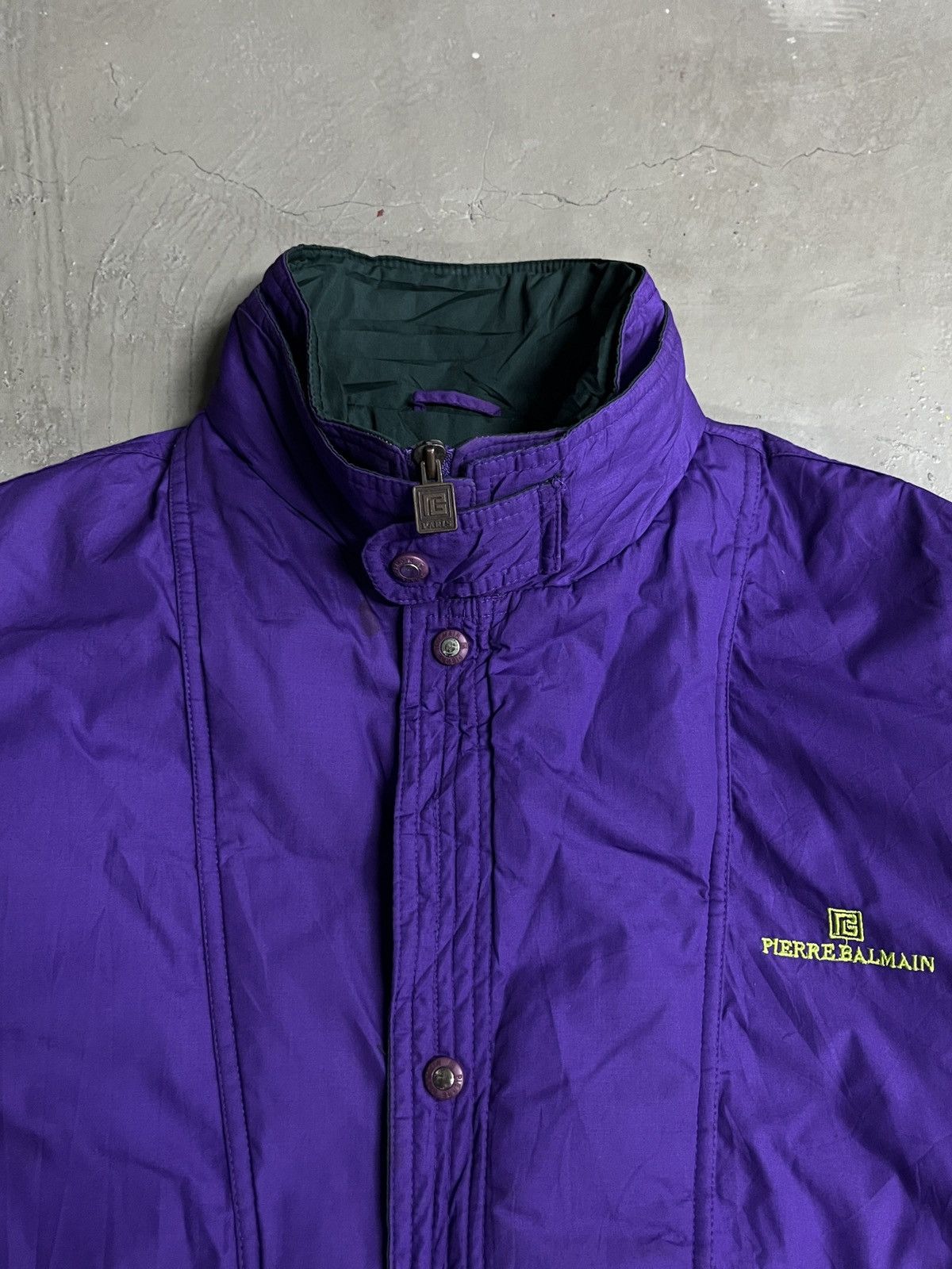 Balmain Pierre Balmain Vintage Nylon Parachute Bomber Jacket Size US XL / EU 56 / 4 - 3 Thumbnail