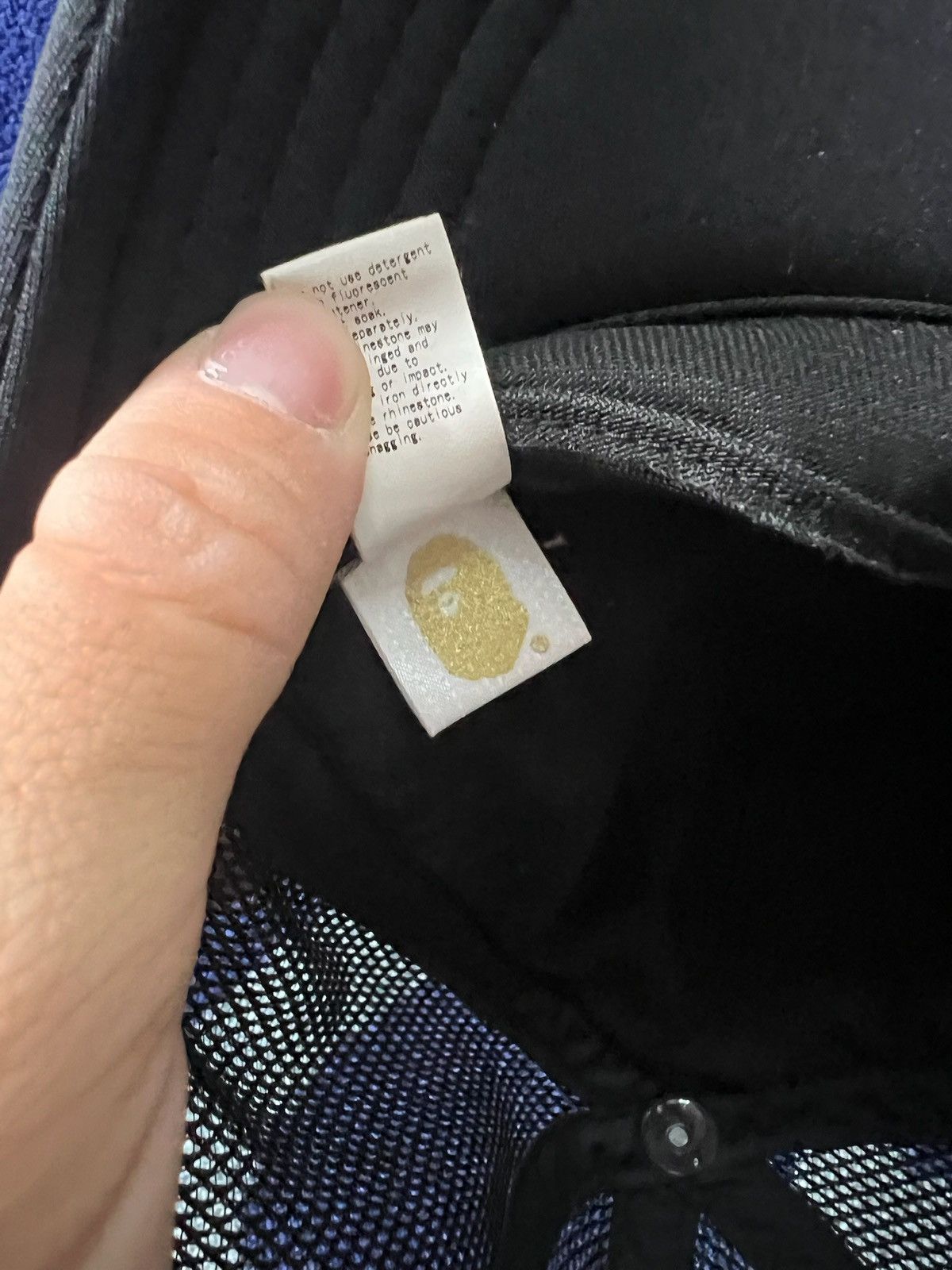 Bape Bape Trucker Hat Size ONE SIZE - 9 Thumbnail