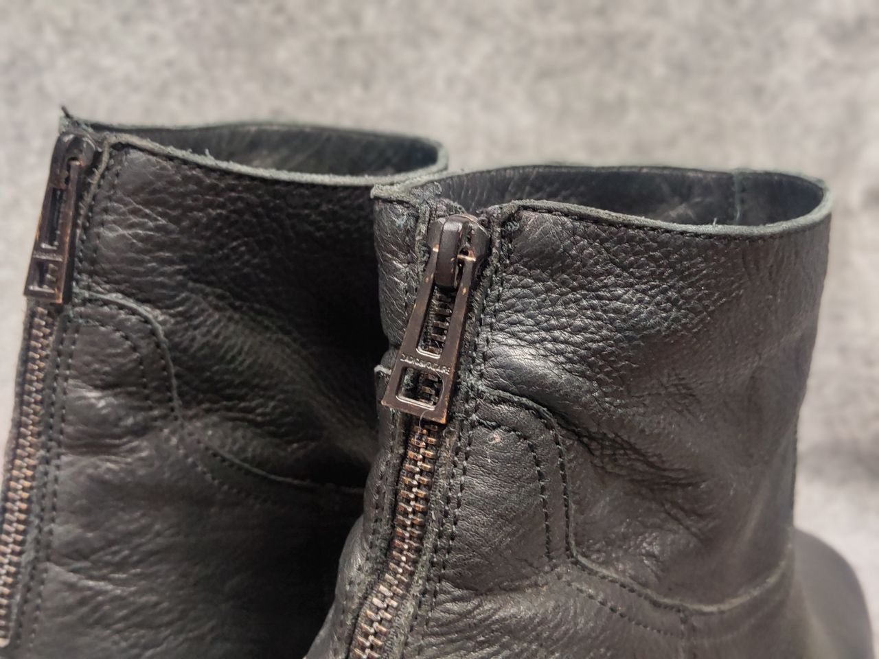 Zadig & Voltaire Zadig & Voltaire Design Zipper leather ankle women Boots Size US 11 / IT 41 - 18 Thumbnail
