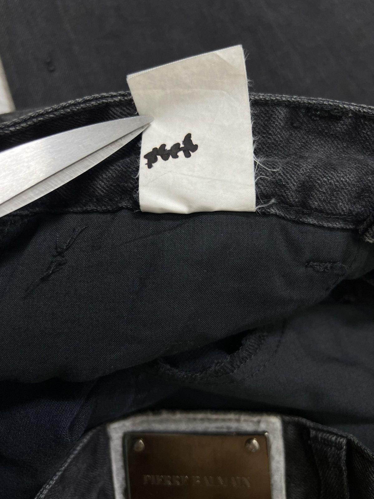 Pierre Balmain Pierre Balmain - Washed Zip Pocket Ankle Zip Biker Jeans Size US 32 / EU 48 - 17 Thumbnail