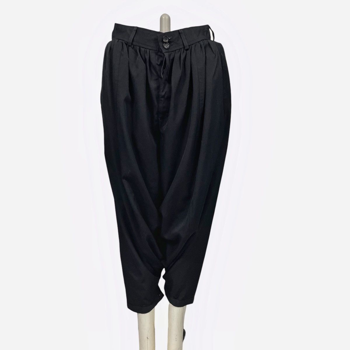 Comme des Garcons Vintage AD2005 Comme Des Garcons Low Crotch Wide Pants Size 26" / US 2 / IT 38 - 1 Thumbnail