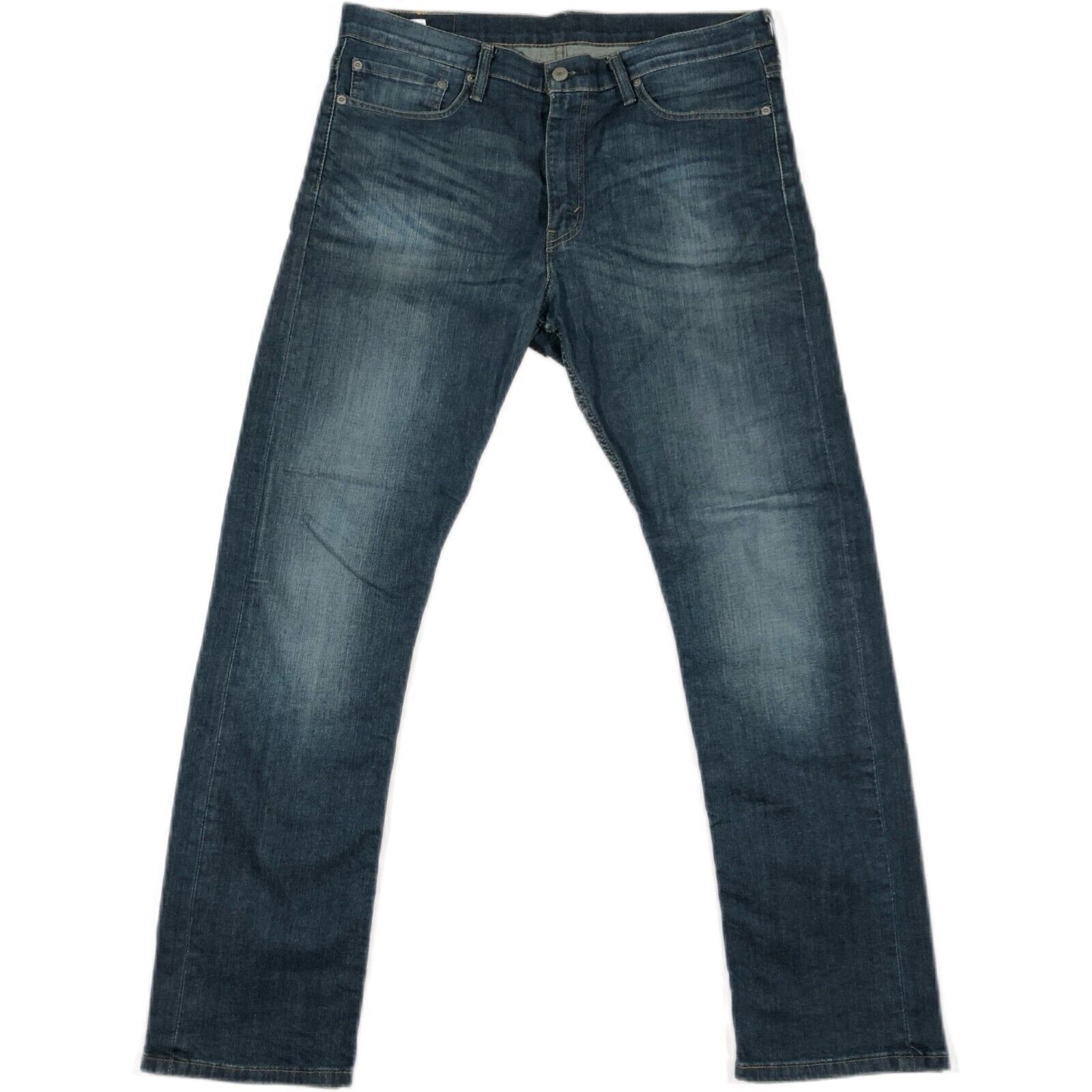 Levi's Levi's 513 Medium Wash Straight Leg Jeans Pants Size 34x32 Size US 34 / EU 50 - 1 Thumbnail