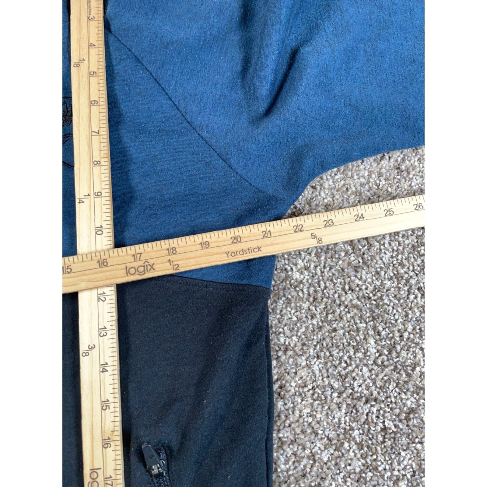 Vintage Alphalete Hoodie High Neck Zip Up Adult Medium Black Blue Sweatshirt Athleisure Size US M / EU 48-50 / 2 - 6 Thumbnail