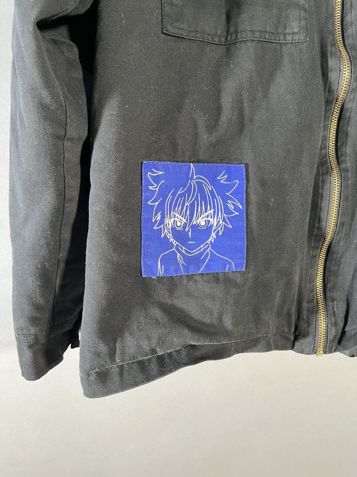 Cartoon Network Hunter x Hunter Black Killua Patch Jacket Size US M / EU 48-50 / 2 - 2 Thumbnail